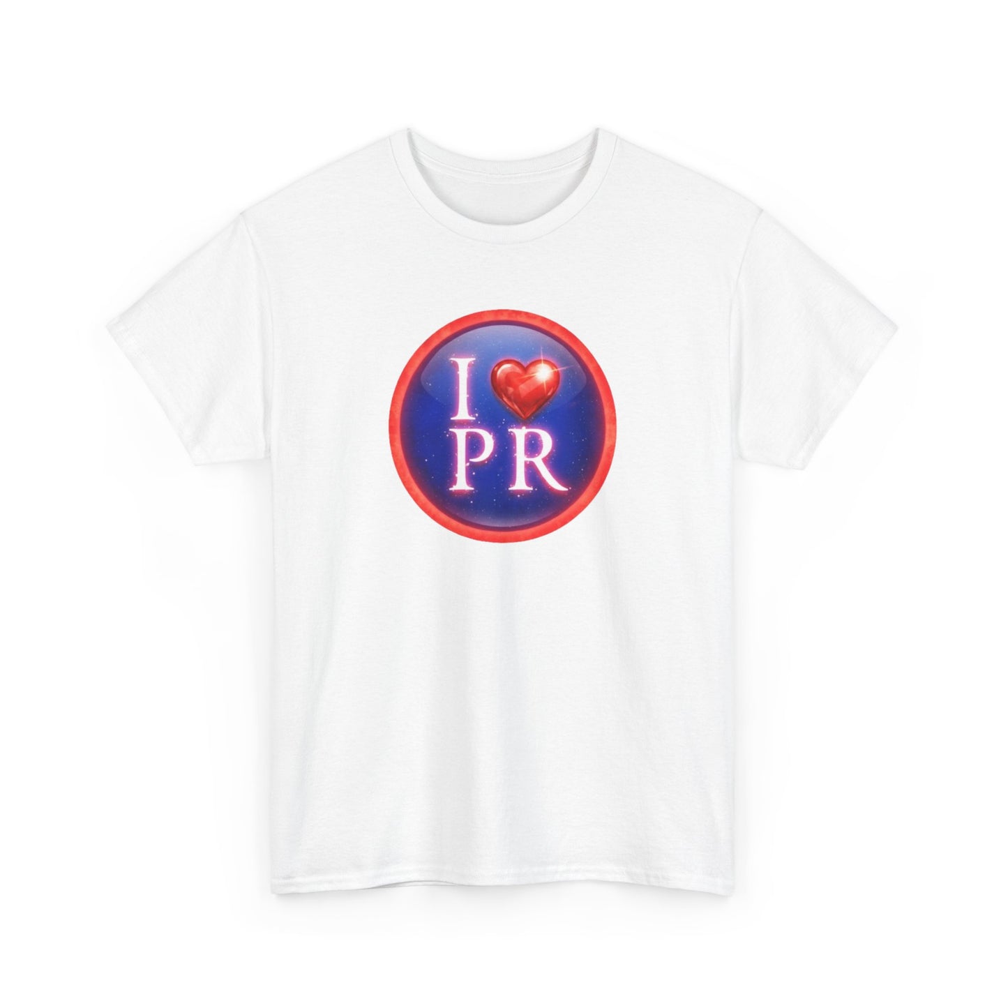 I Love PR, Unisex Heavy Cotton Tee
