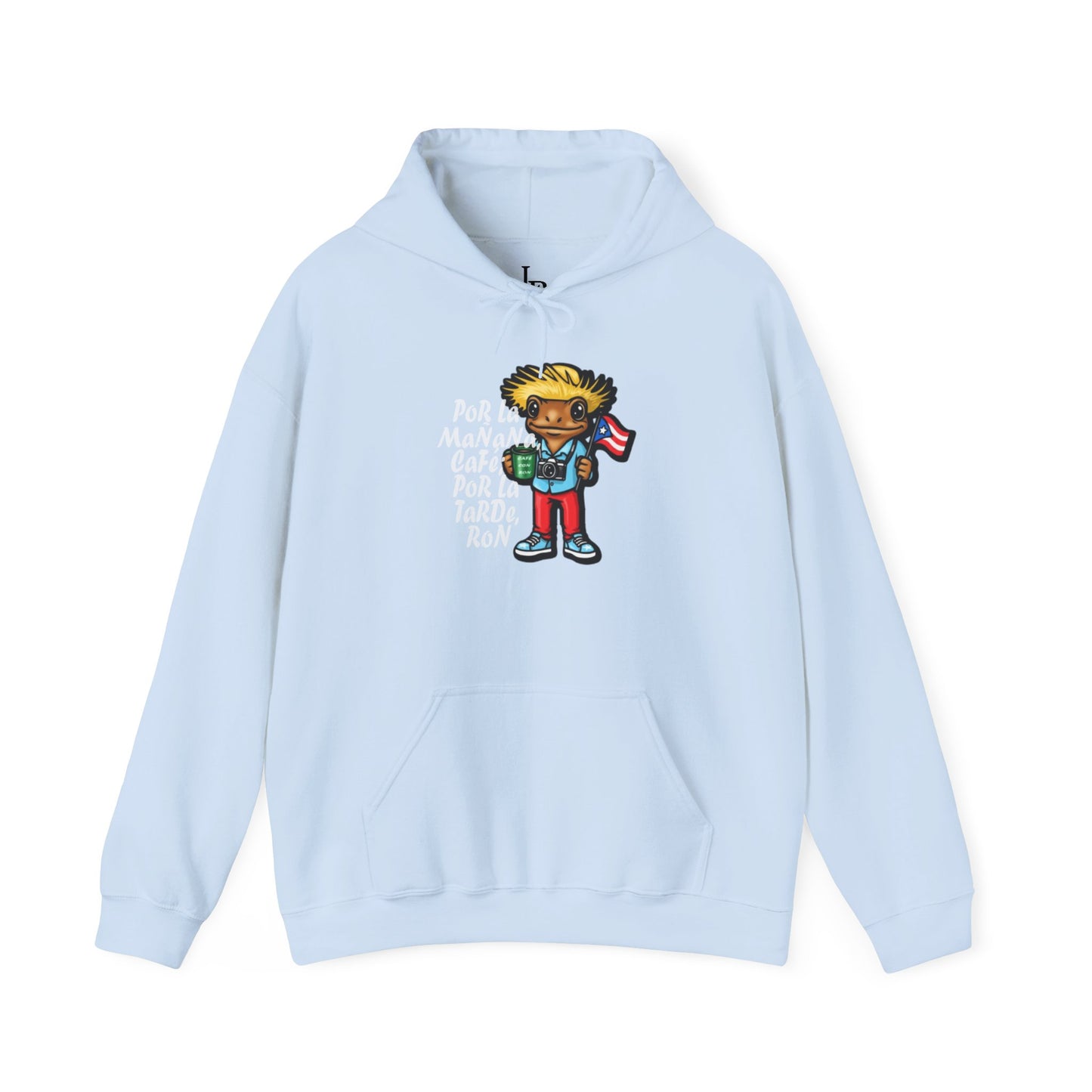 Cafe con Ron Unisex Hoodie, Cozy Sweatshirt, Casual Wear, Gifts for Adventures, Pride Apparel, Comfortable Streetwear