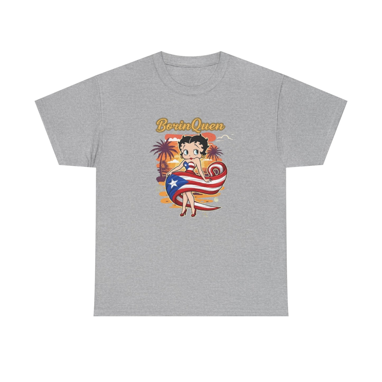 Borinquen Betty, Unisex Heavy Cotton Tee