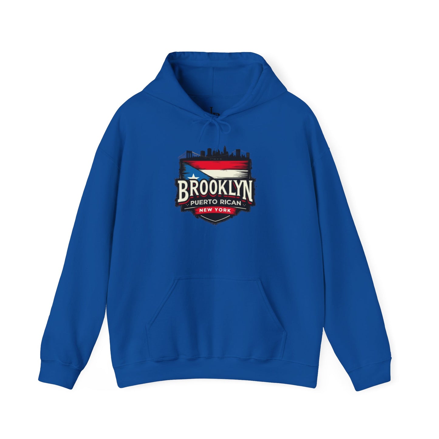 Brooklyn Puerto Rican Unisex Hoodie, Cozy Sweatshirt, Casual Wear, Gifts for Adventures, Pride Apparel, Comfortable Streetwear