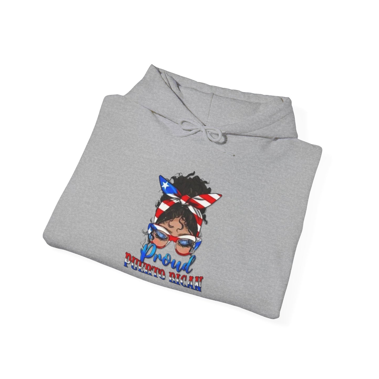 Proud Puerto Rican Unisex Hoodie, Cozy Sweatshirt, Casual Wear, Gifts for Adventures, Pride Apparel, Comfortable Streetwear