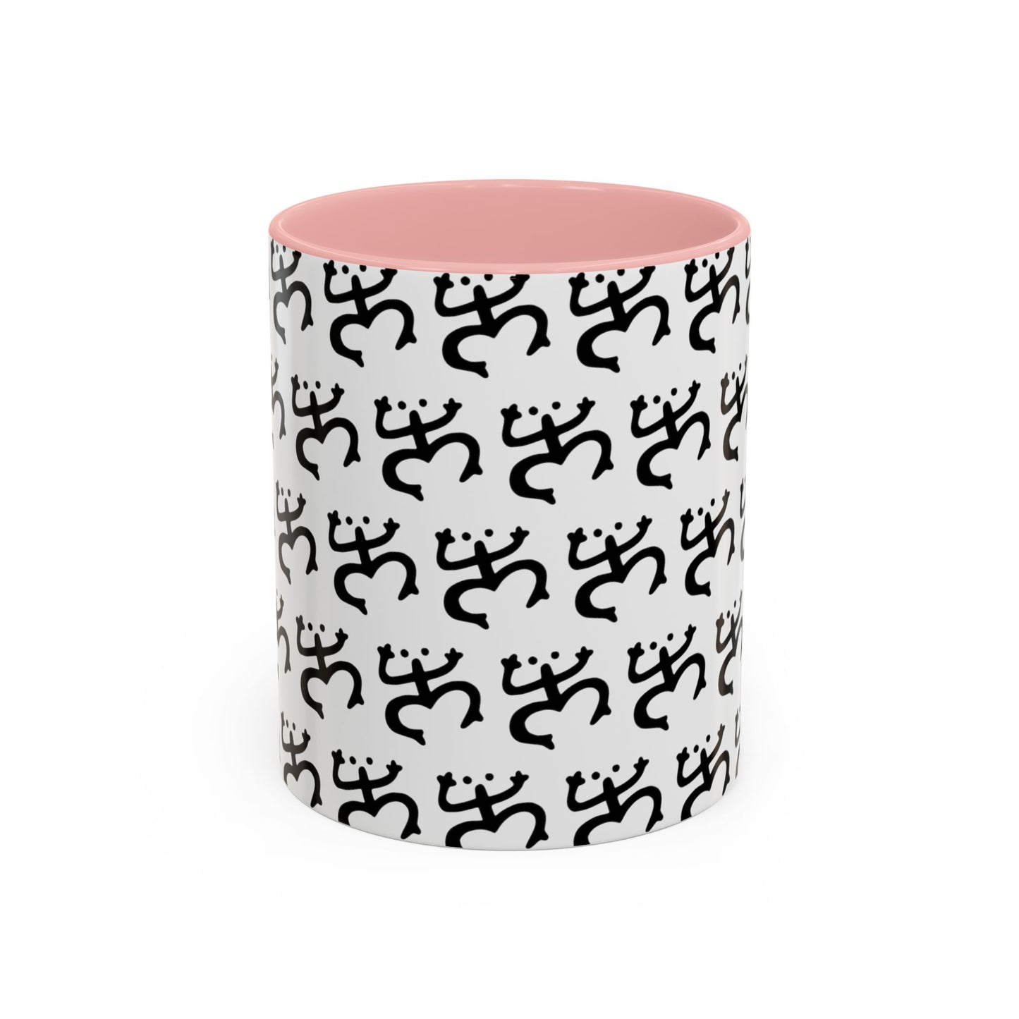 Coqui Symbol, Colorful Accent Mugs, 11oz