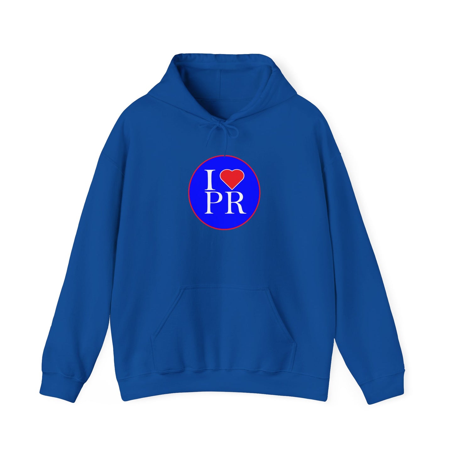 I love PR, Unisex Heavy Blend™ Hooded Sweatshirt