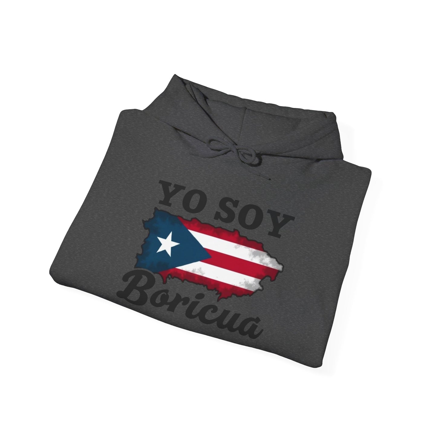 Yo Soy Boricua Unisex Hoodie, Cozy Sweatshirt, Casual Wear, Gifts for Adventures, Pride Apparel, Comfortable Streetwear