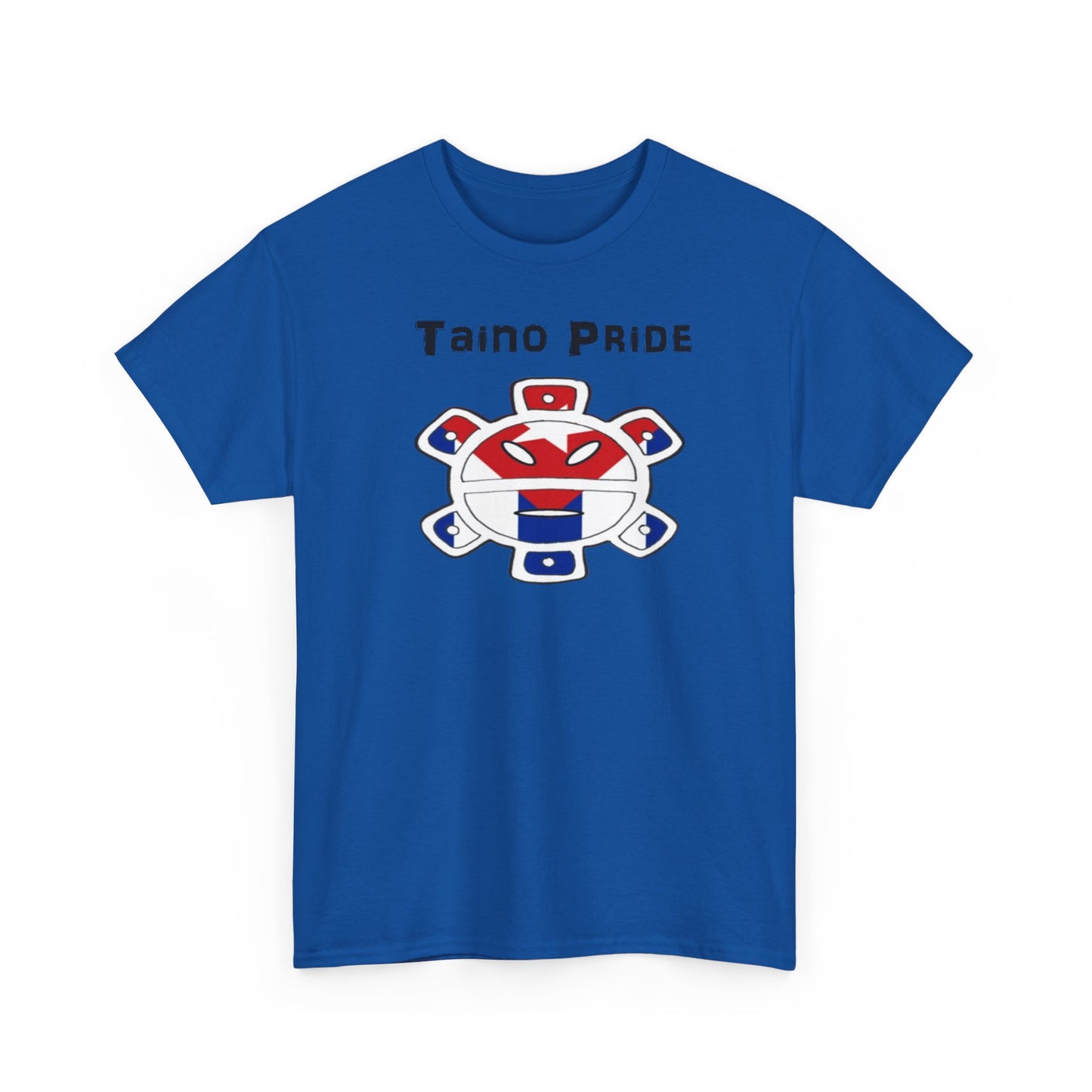 Cuban Flag Taino Pride, Unisex Heavy Cotton Tee