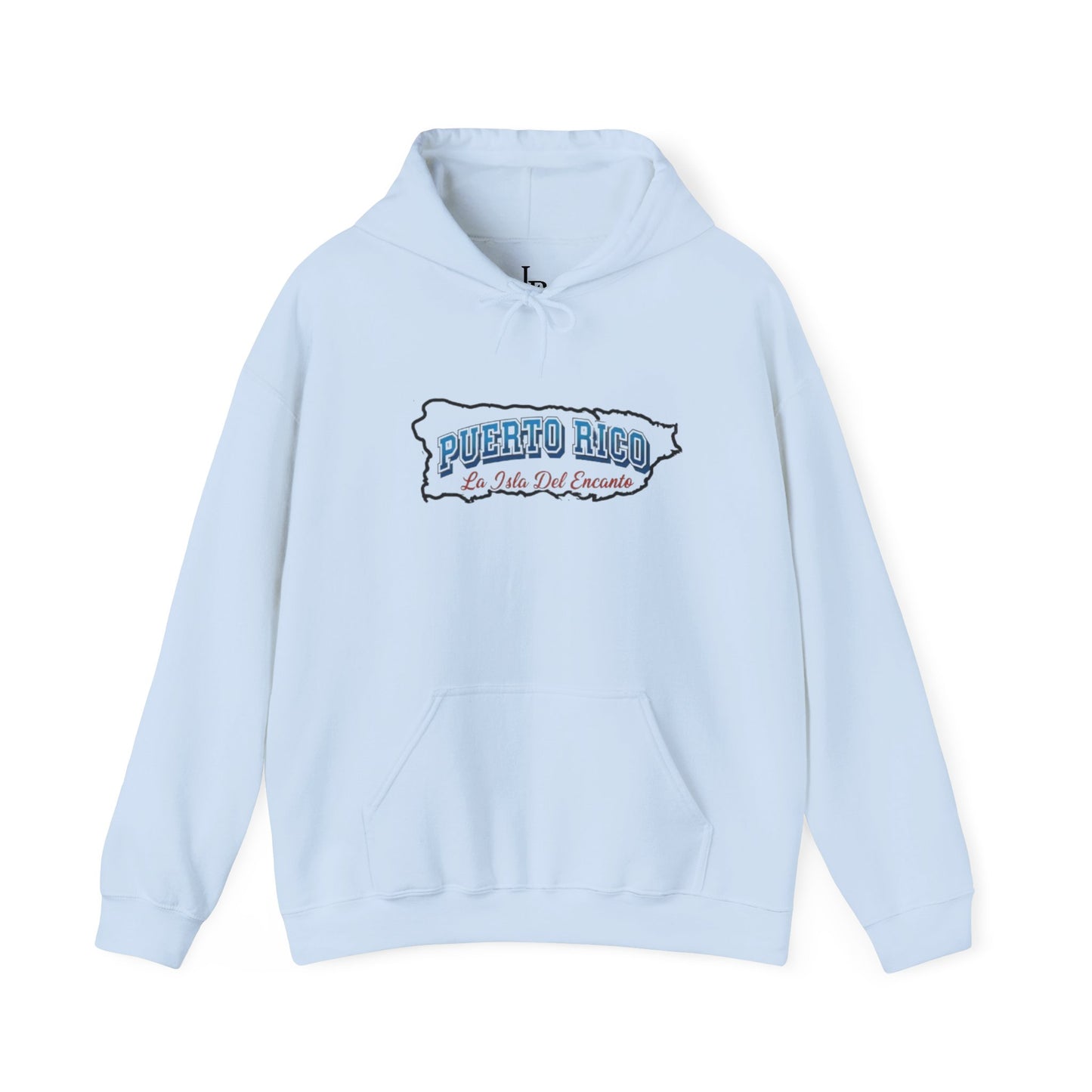 PR La Isla Del Encanto Unisex Hoodie, Cozy Sweatshirt, Casual Wear, Gifts for Adventures, Pride Apparel, Comfortable Streetwear