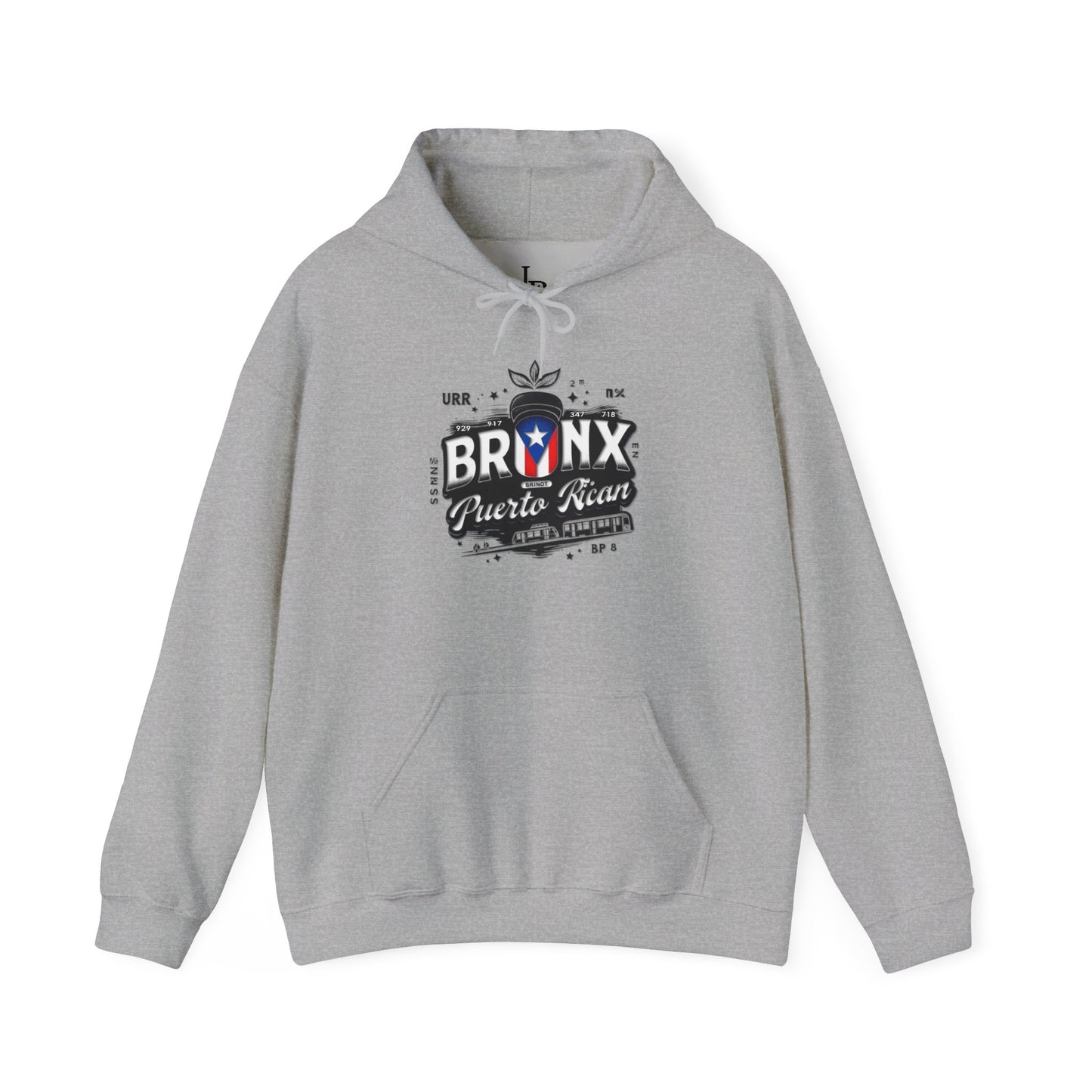 Bronx Puerto Rican Unisex Hoodie, Cozy Sweatshirt, Casual Wear, Gifts for Adventures, Pride Apparel, Comfortable Streetwear