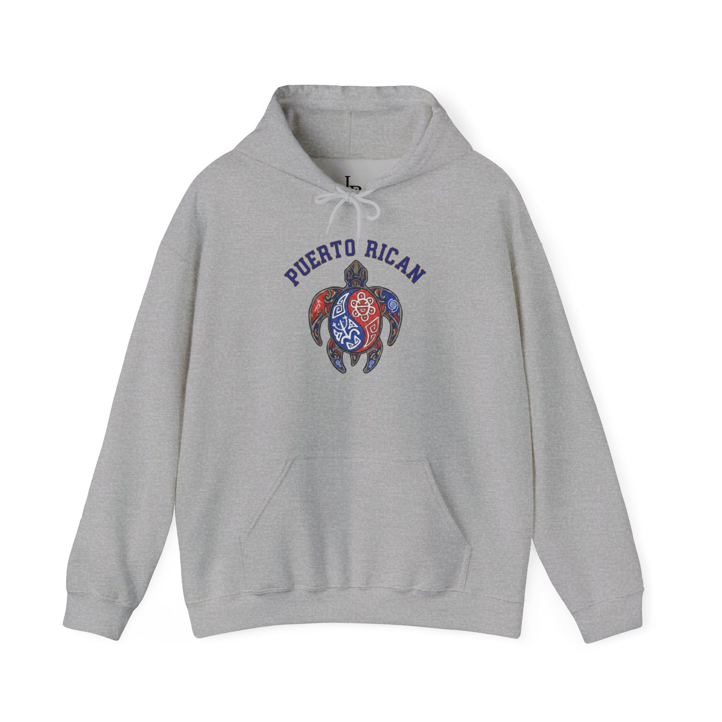 Taino Turtle Unisex Hoodie, Cozy Sweatshirt, Casual Wear, Gifts for Adventures, Pride Apparel, Comfortable Streetwear
