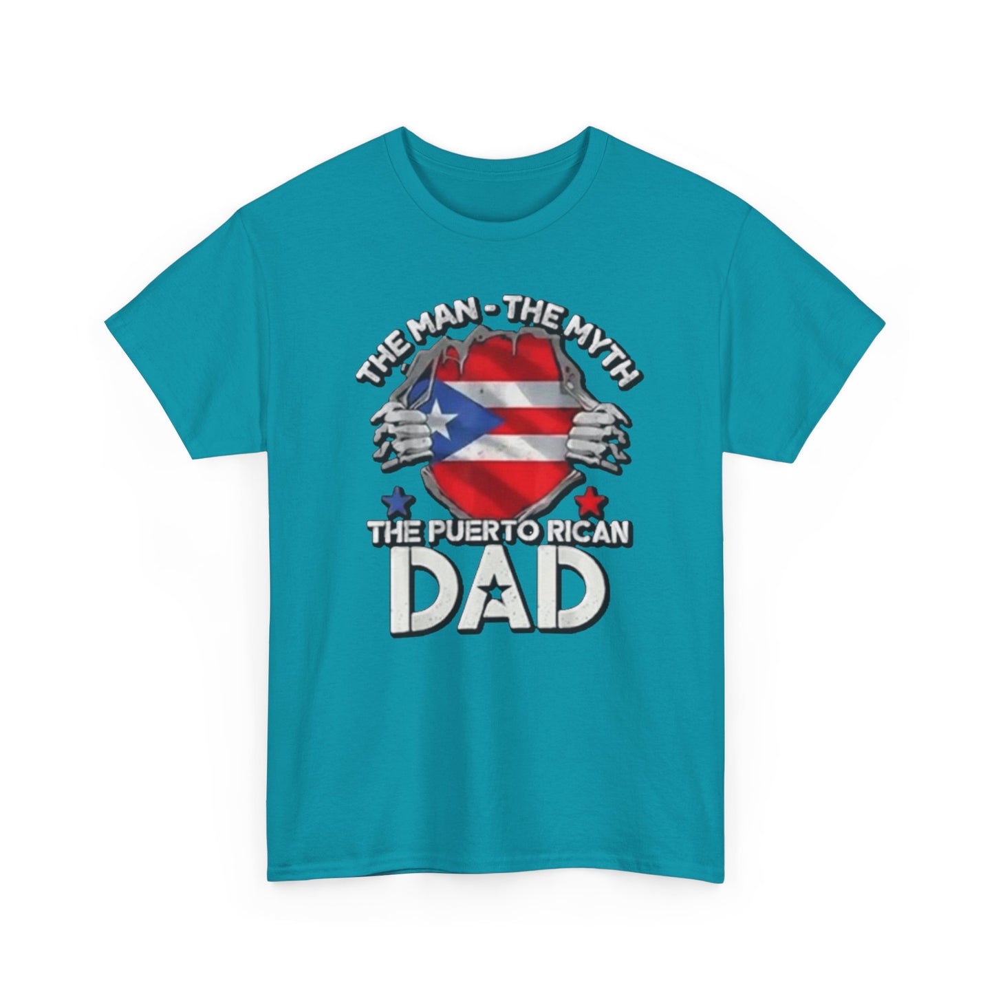 The Puerto Rican DAD, Unisex Heavy Cotton Tee