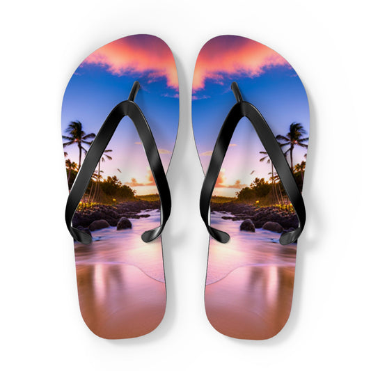 Beach Scene, Flip Flops