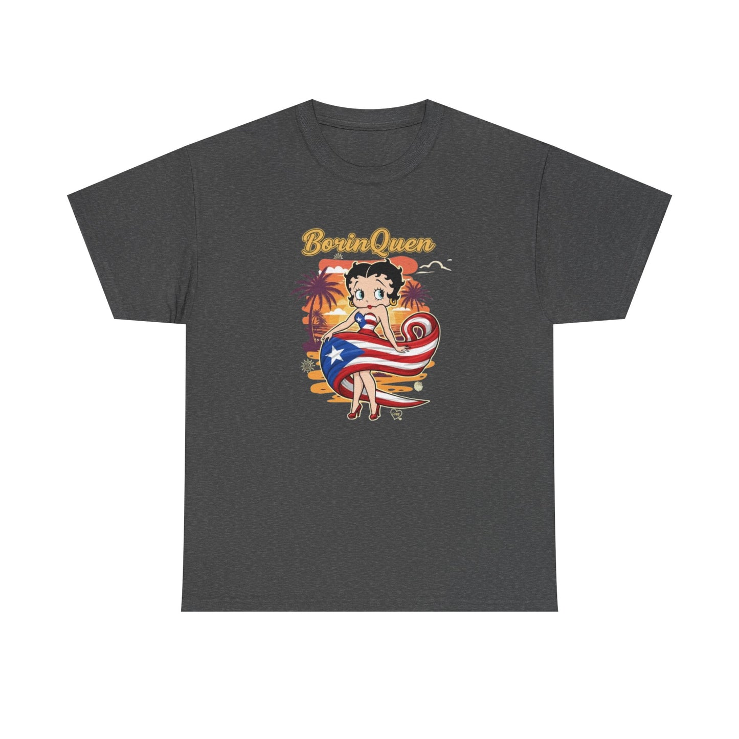 Borinquen Betty, Unisex Heavy Cotton Tee
