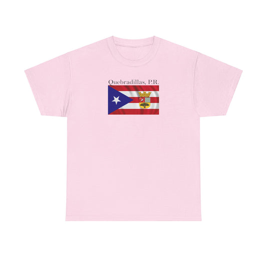 Quebradillas, P.R., Unisex Heavy Cotton Tee