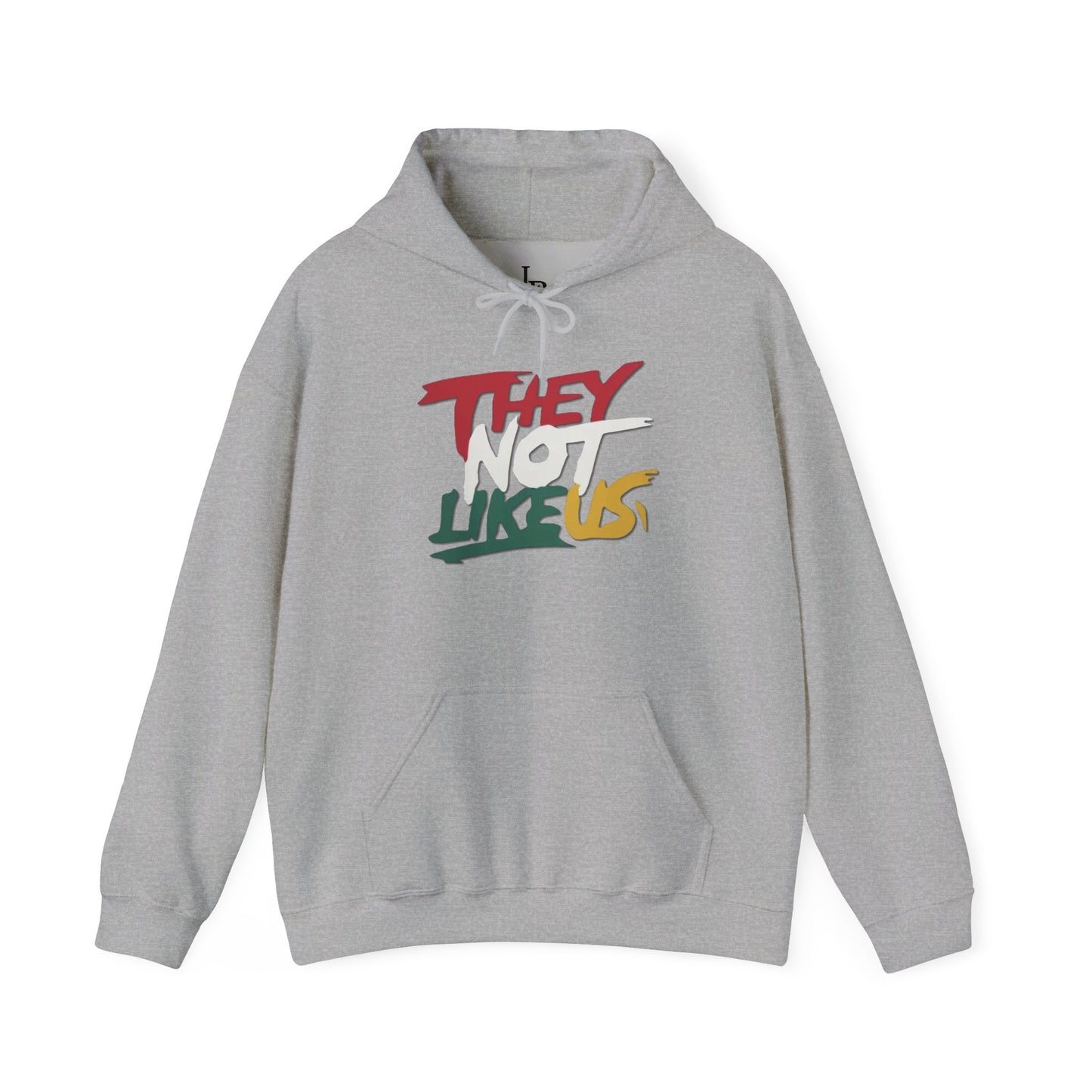 They Not Like US Unisex Hoodie, Cozy Sweatshirt, Casual Wear, Gifts for Adventures, Pride Apparel, Comfortable Streetwear