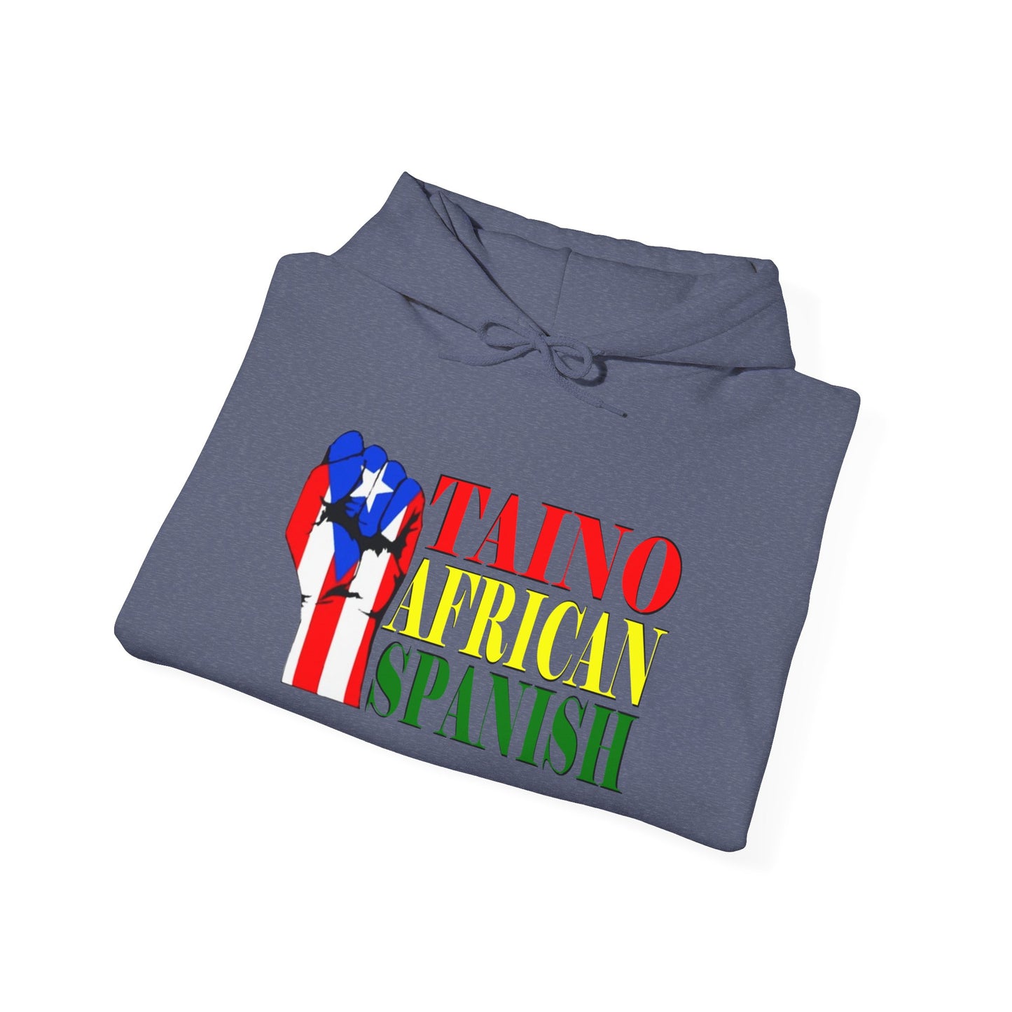 Taino African Spanish, Unisex Heavy Blend™ Hooded Sweatshirt