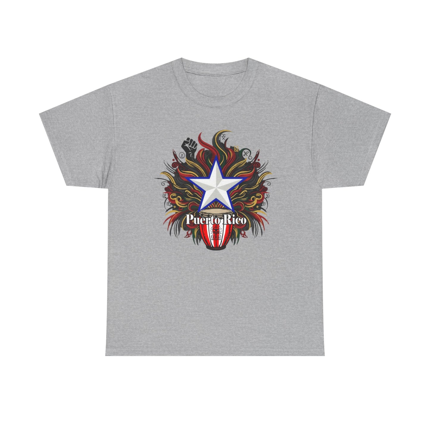 AfroRican Tee, Unisex Heavy Cotton Tee