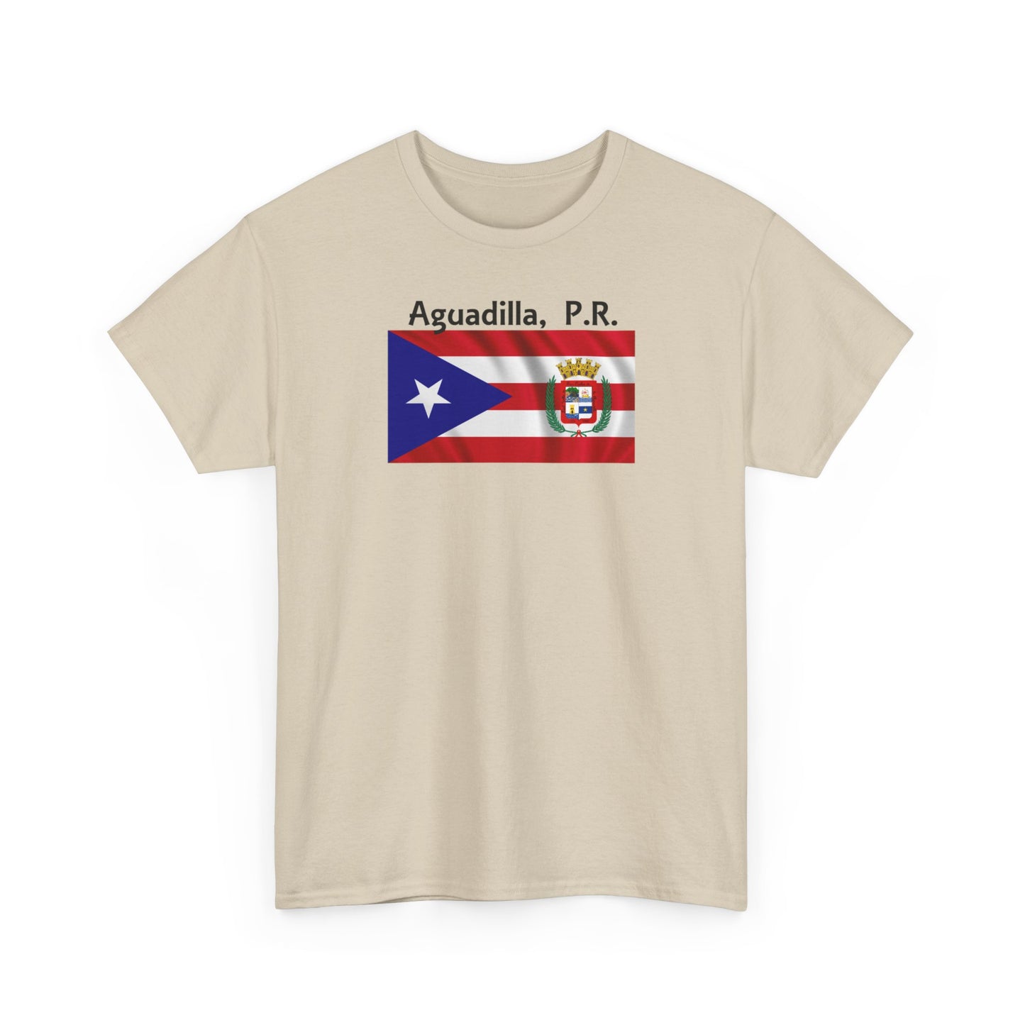 Aguadilla, Puerto Rico, Unisex Heavy Cotton Tee