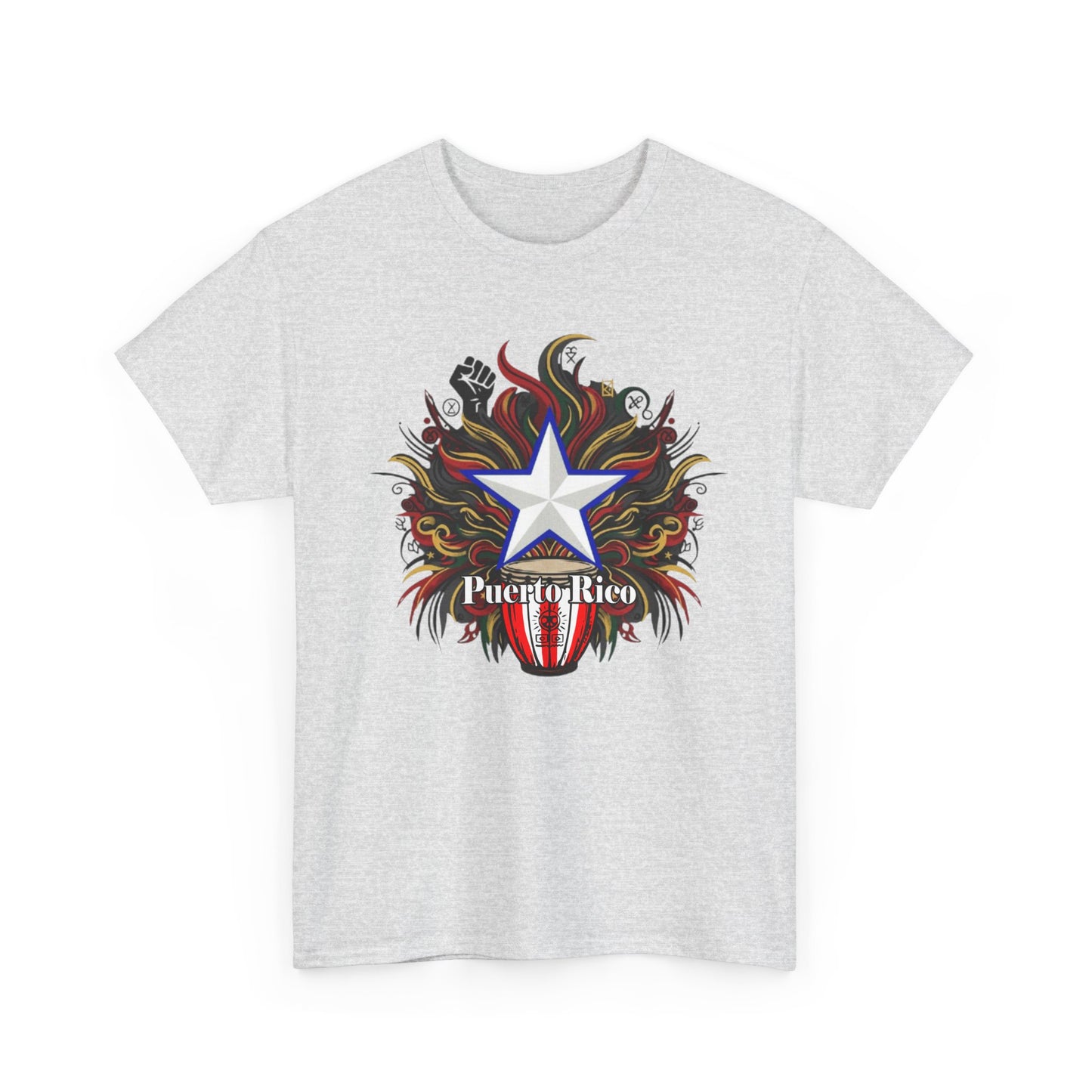 AfroRican Tee, Unisex Heavy Cotton Tee