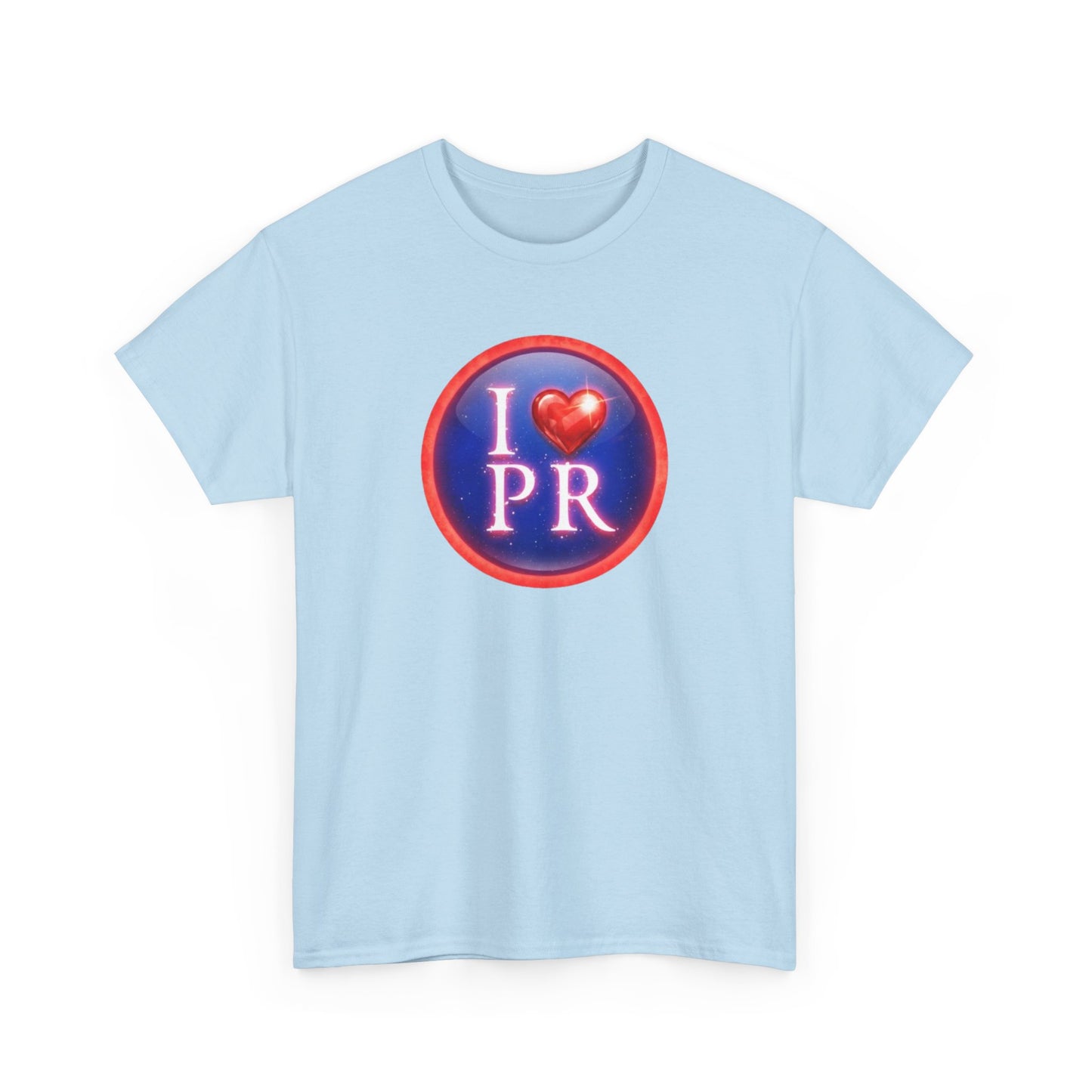I Love PR, Unisex Heavy Cotton Tee