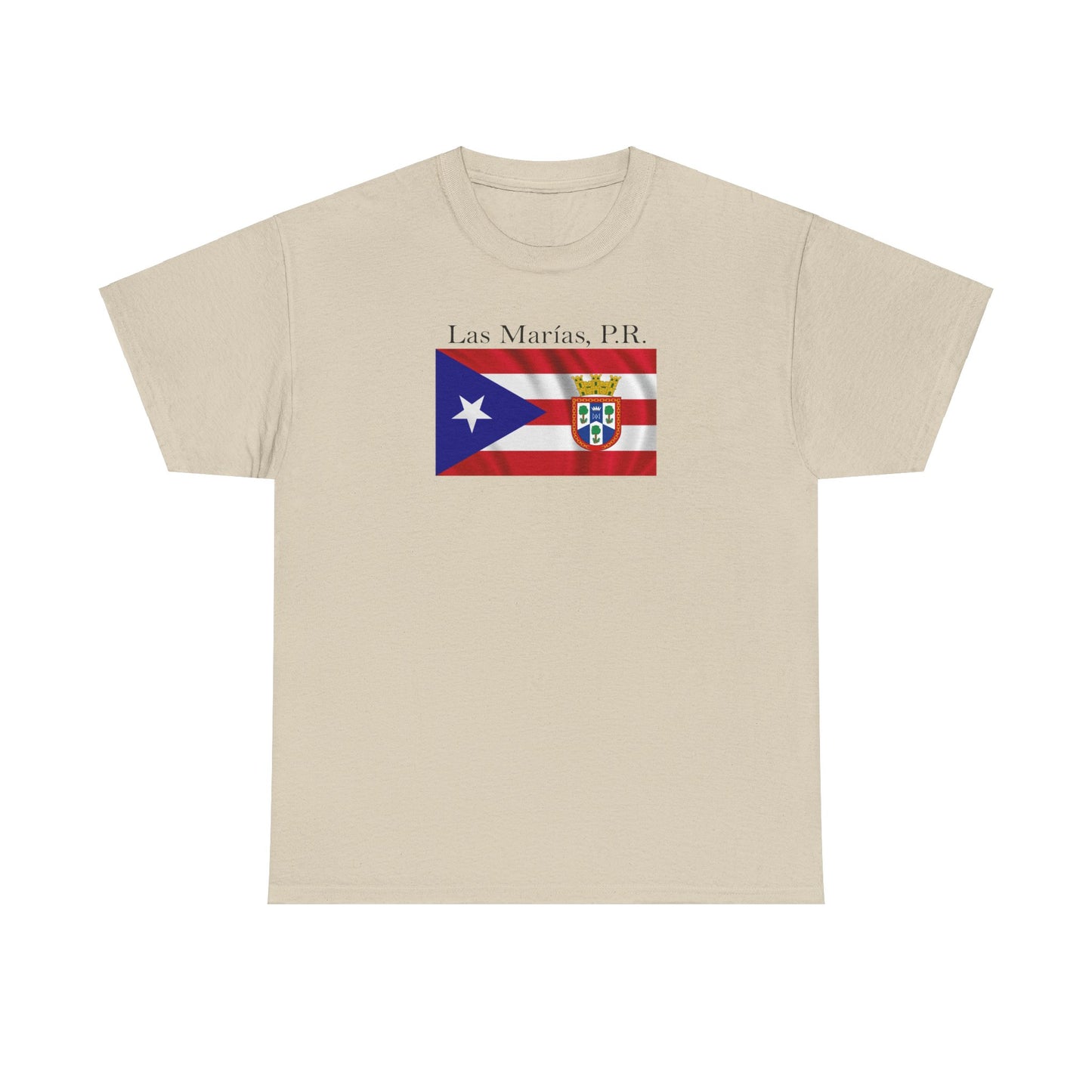 Las Marias, P.R., Unisex Heavy Cotton Tee