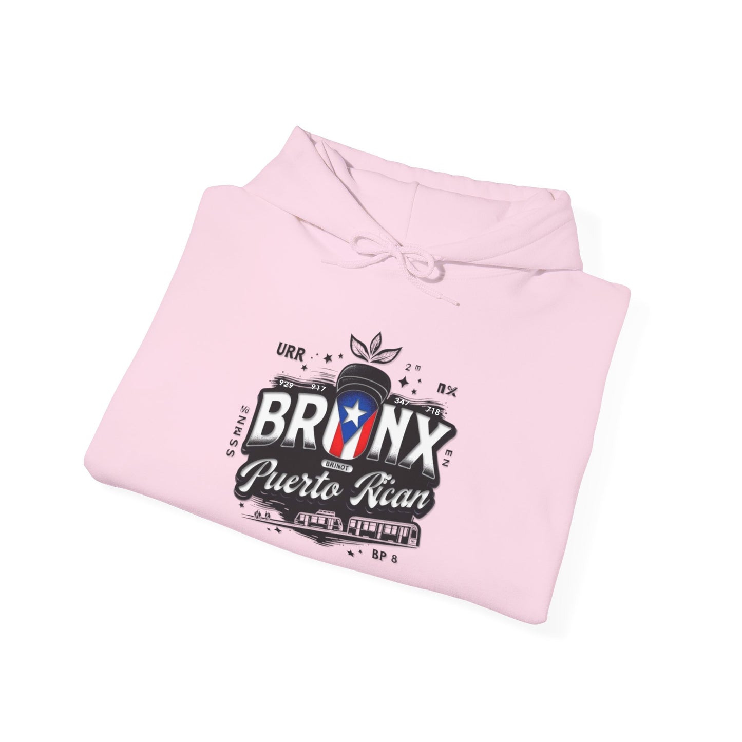 Bronx Puerto Rican Unisex Hoodie, Cozy Sweatshirt, Casual Wear, Gifts for Adventures, Pride Apparel, Comfortable Streetwear