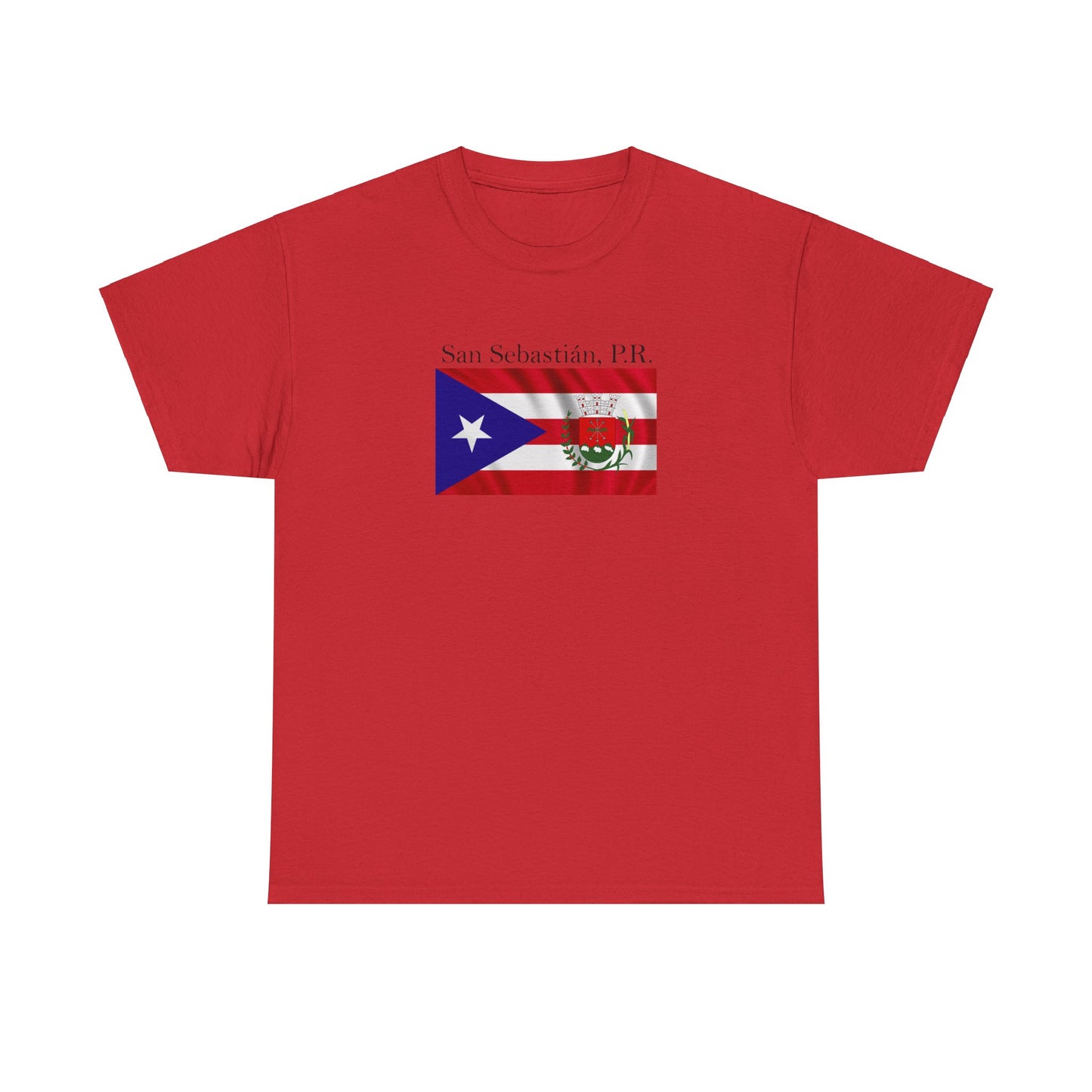 San Sebastian, P.R., Unisex Heavy Cotton Tee