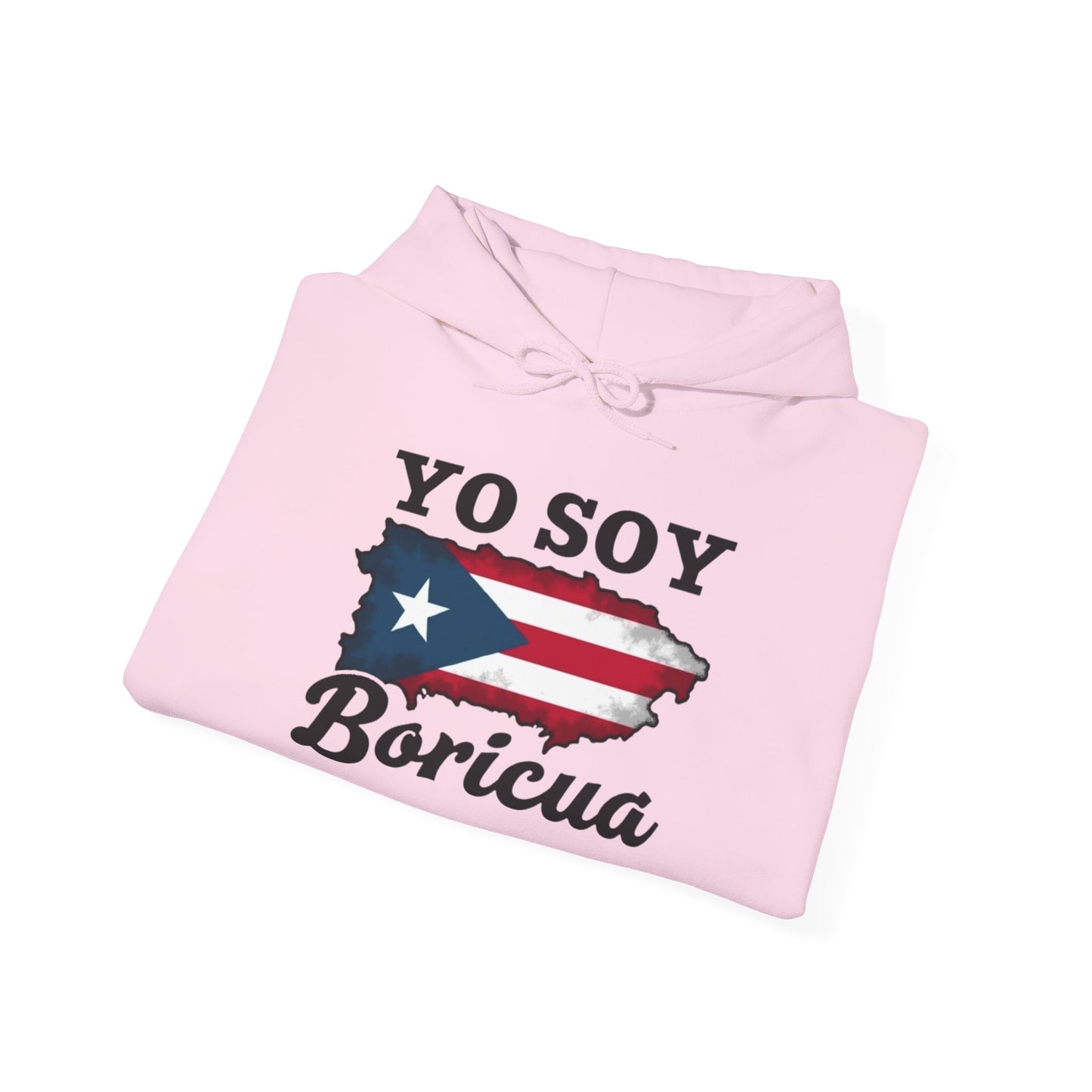 Yo Soy Boricua Unisex Hoodie, Cozy Sweatshirt, Casual Wear, Gifts for Adventures, Pride Apparel, Comfortable Streetwear