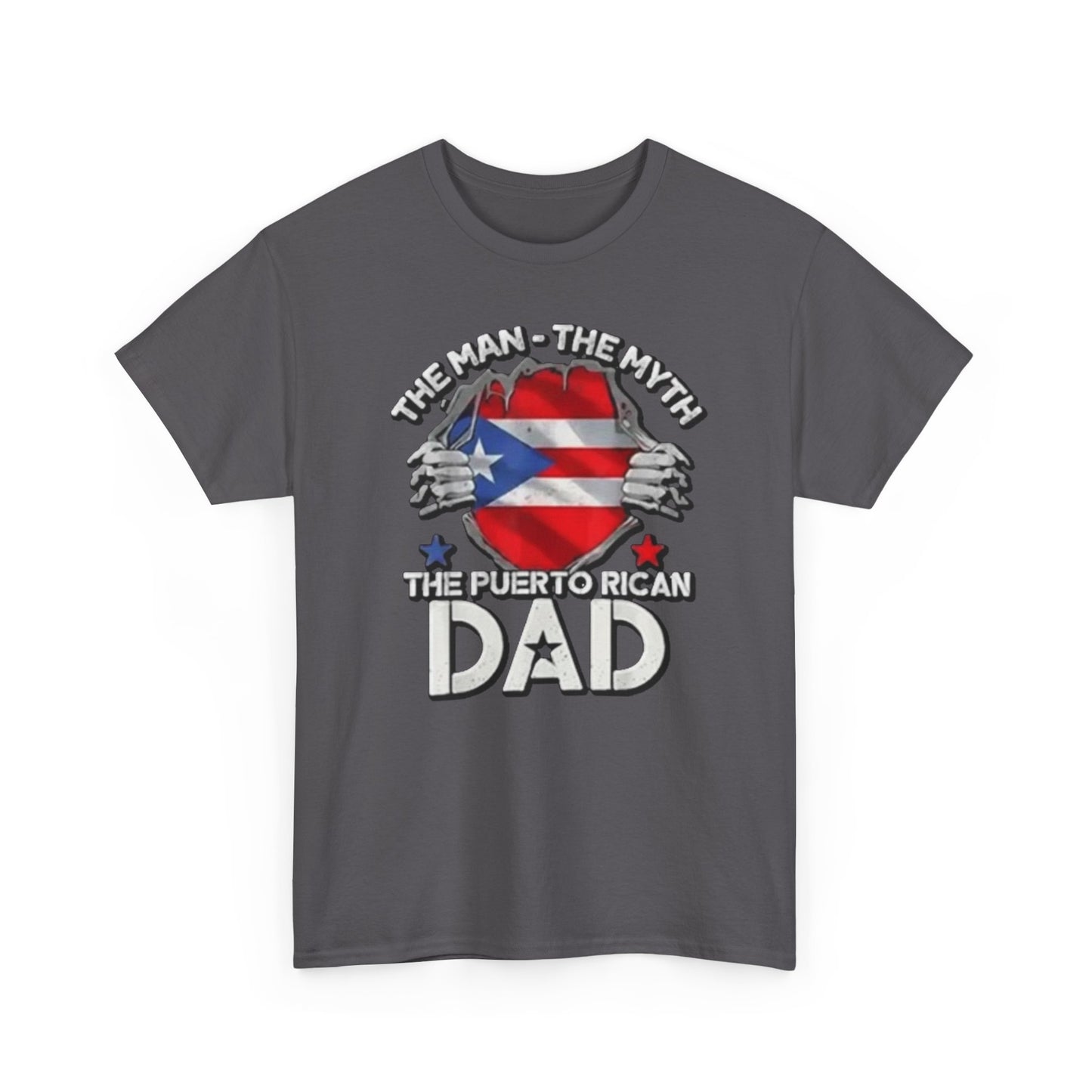 The Puerto Rican DAD, Unisex Heavy Cotton Tee