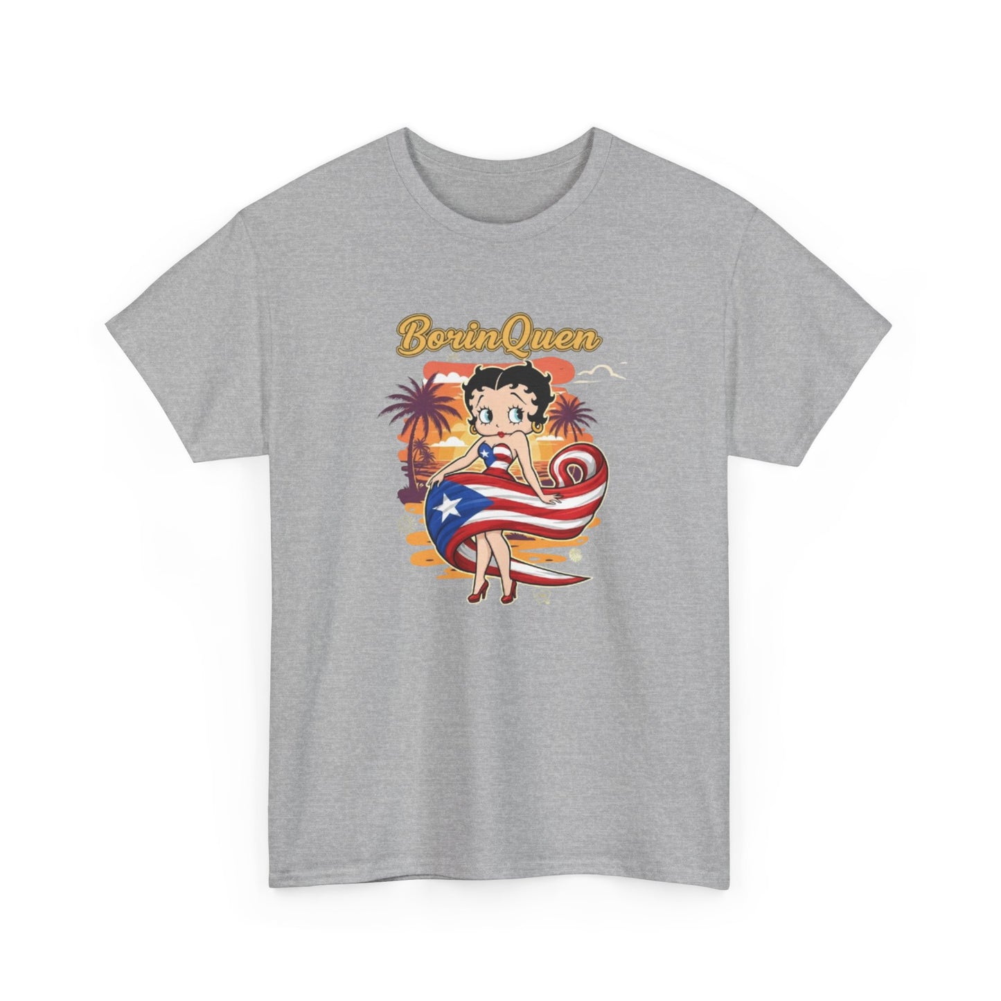 Borinquen Betty, Unisex Heavy Cotton Tee
