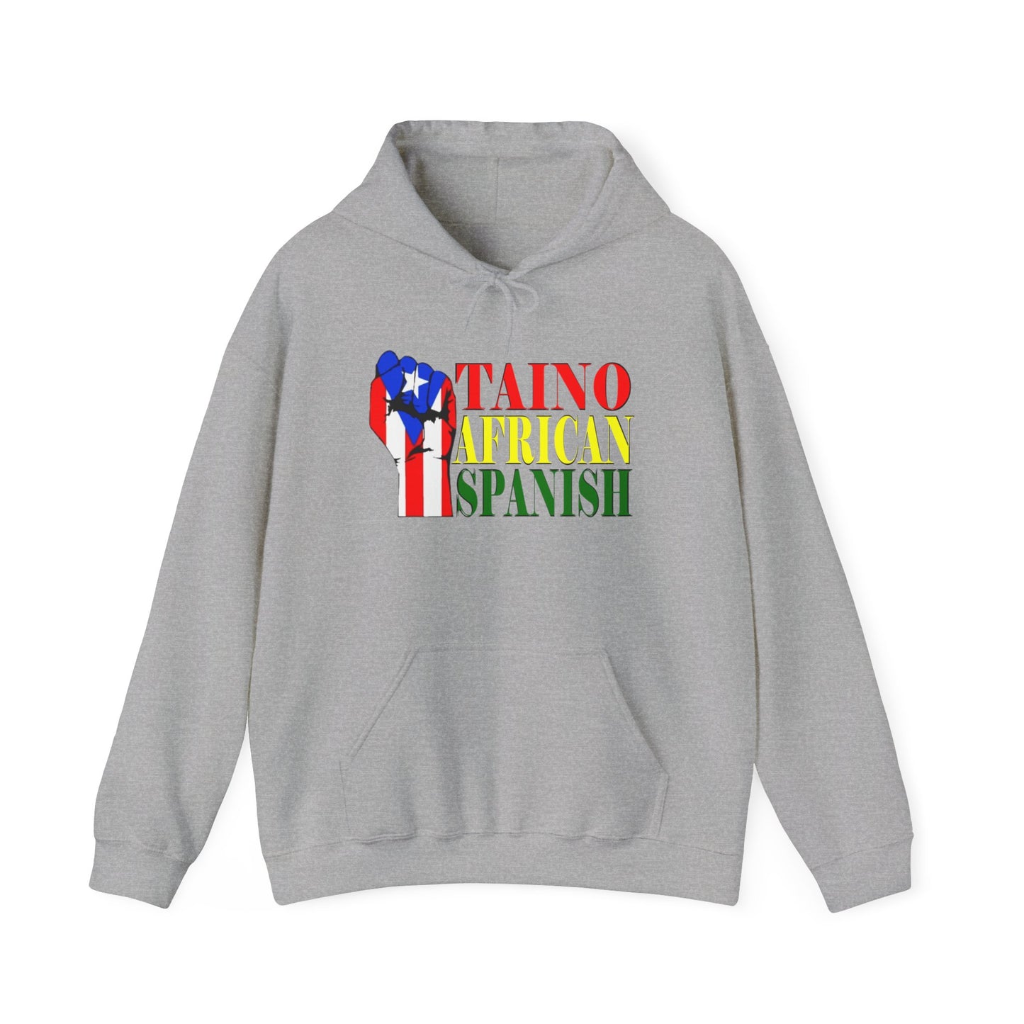 Taino African Spanish, Unisex Heavy Blend™ Hooded Sweatshirt