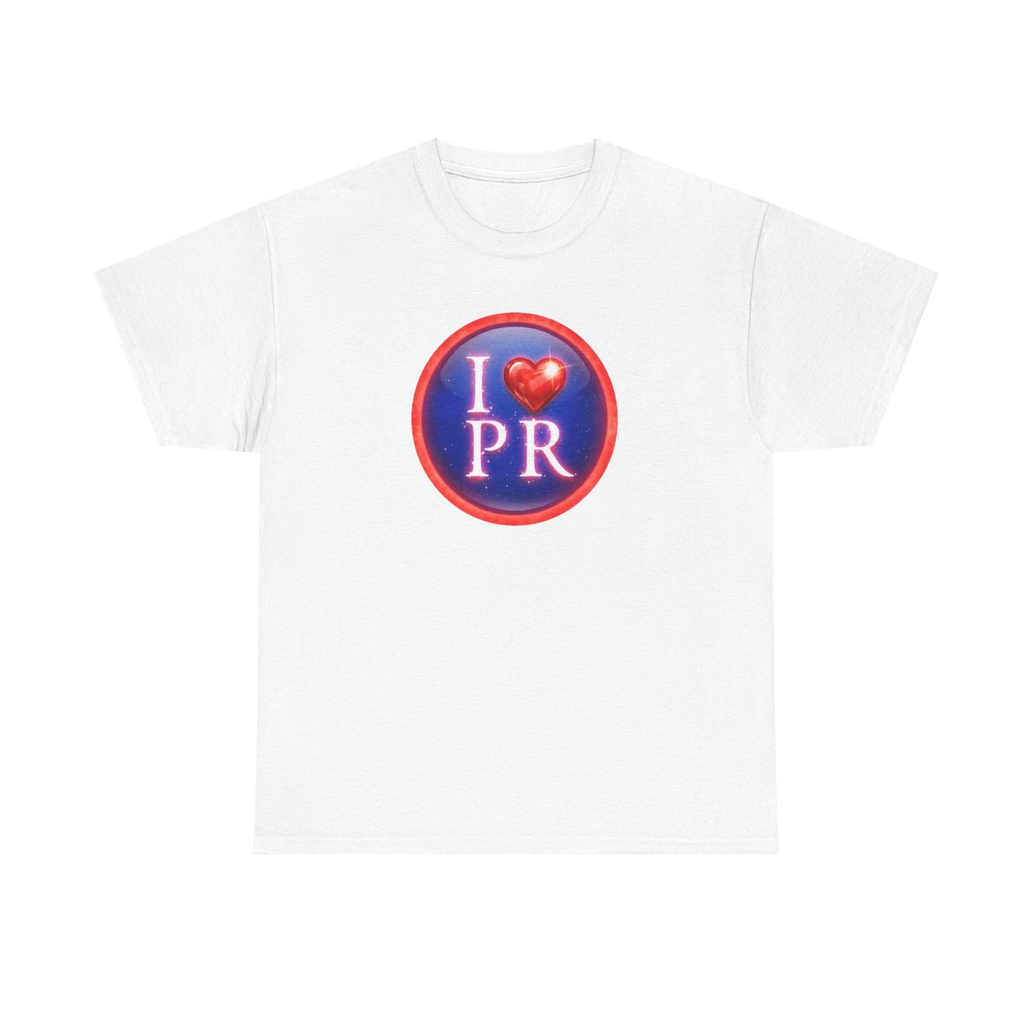 I Love PR, Unisex Heavy Cotton Tee