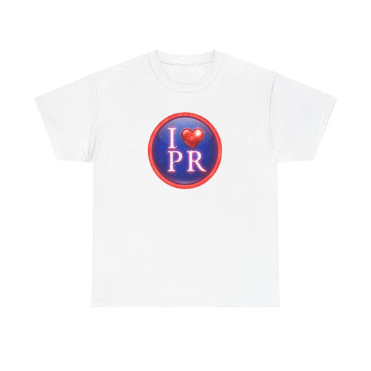 I Love PR, Unisex Heavy Cotton Tee