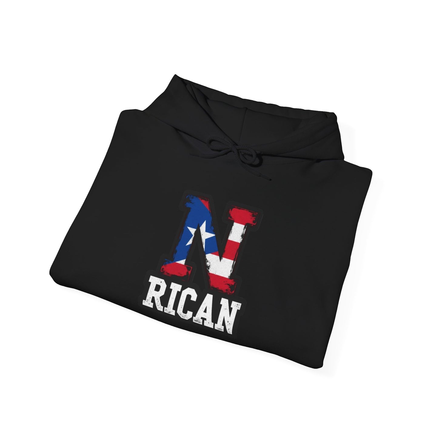 N Rican Unisex Hoodie, Cozy Sweatshirt, Casual Wear, Gifts for Adventures, Pride Apparel, Comfortable Streetwear