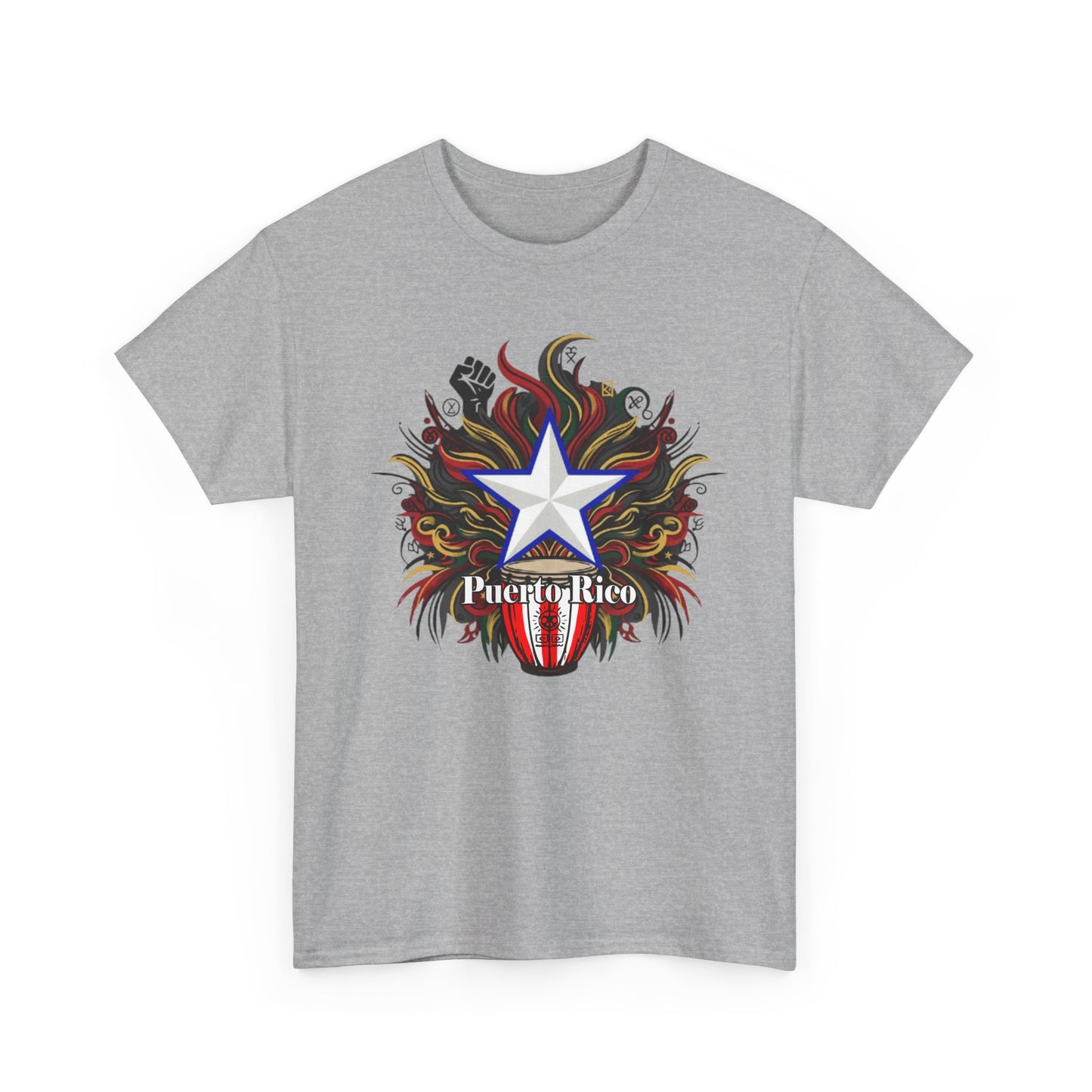 AfroRican Tee, Unisex Heavy Cotton Tee