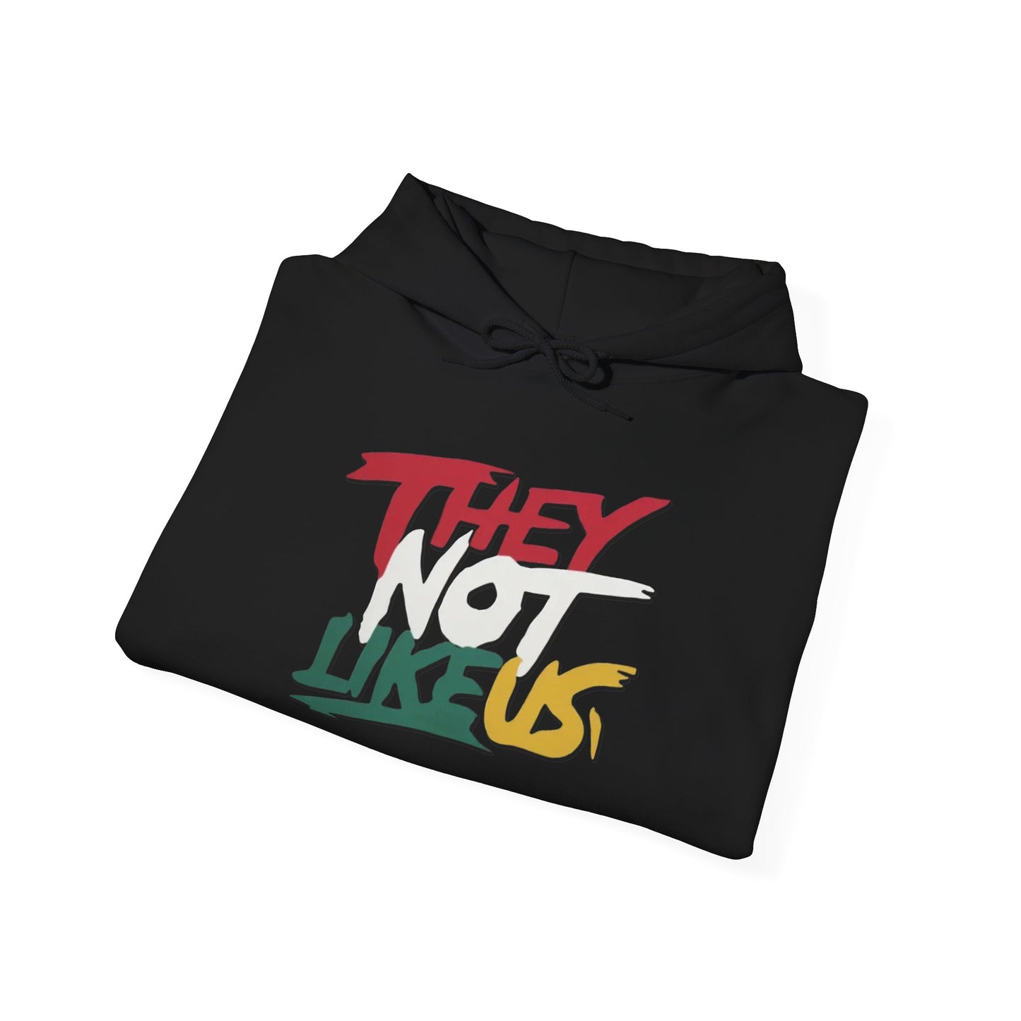 They Not Like US Unisex Hoodie, Cozy Sweatshirt, Casual Wear, Gifts for Adventures, Pride Apparel, Comfortable Streetwear
