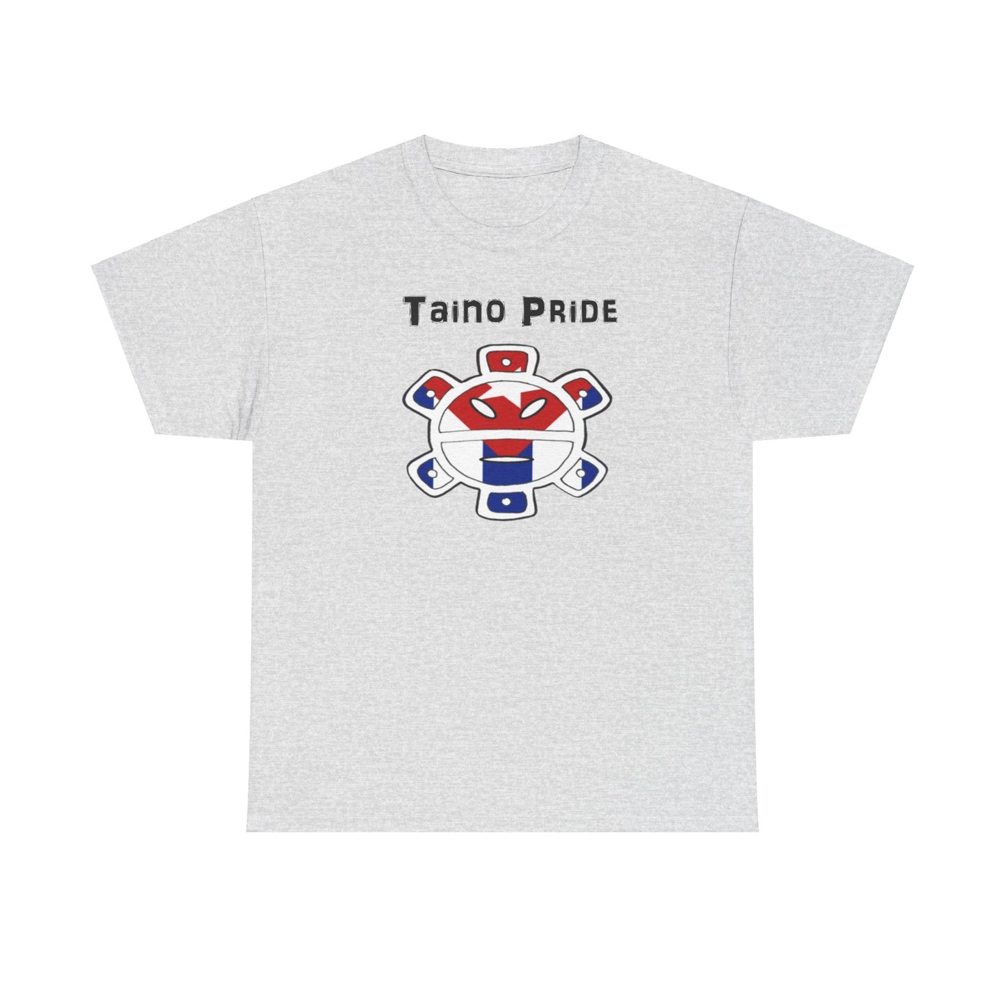 Cuban Flag Taino Pride, Unisex Heavy Cotton Tee