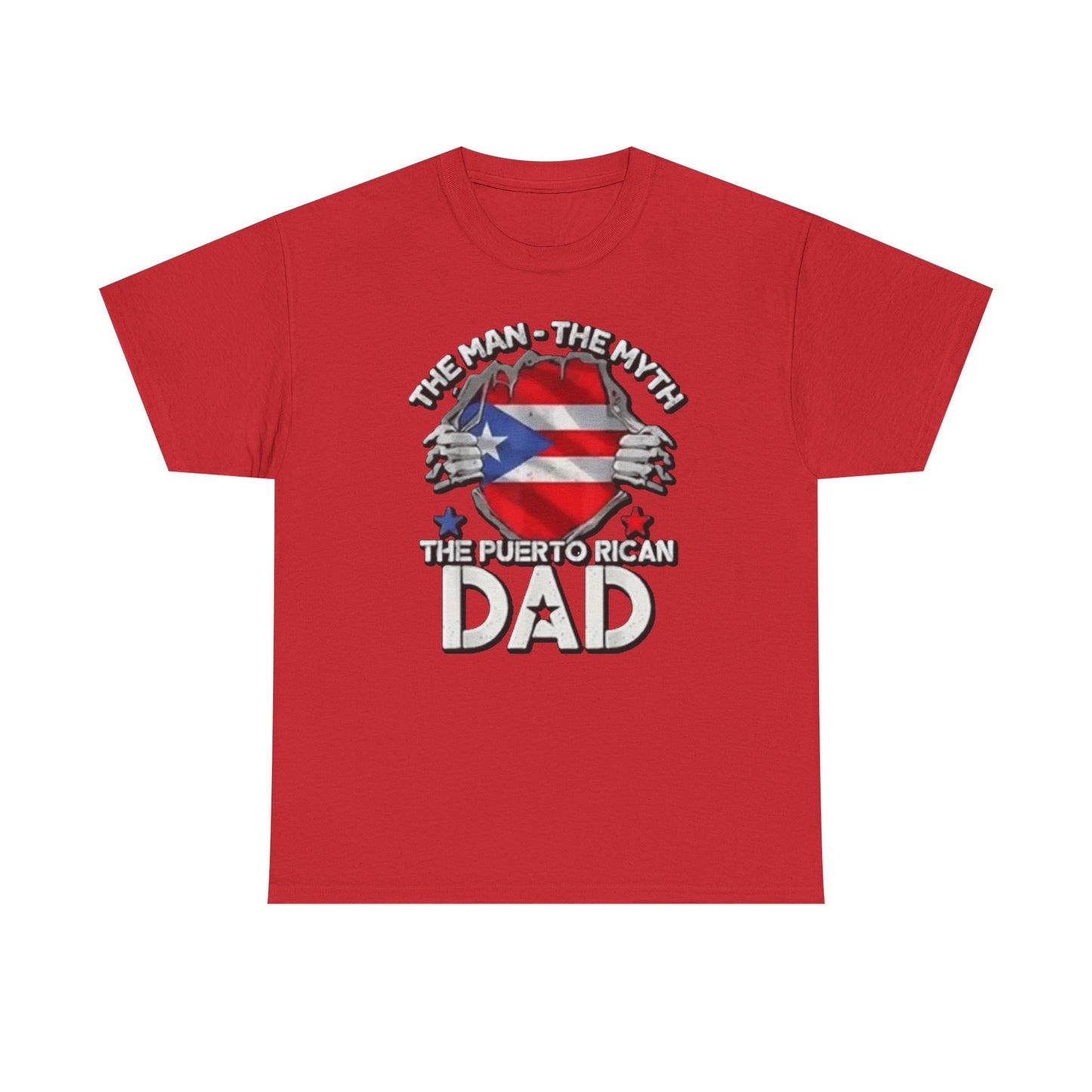 The Puerto Rican DAD, Unisex Heavy Cotton Tee