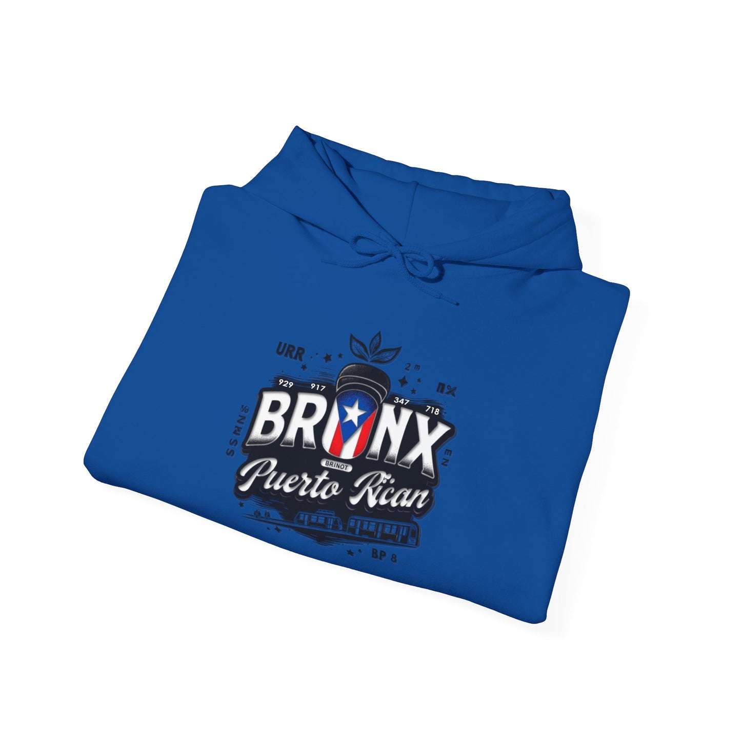 Bronx Puerto Rican Unisex Hoodie, Cozy Sweatshirt, Casual Wear, Gifts for Adventures, Pride Apparel, Comfortable Streetwear