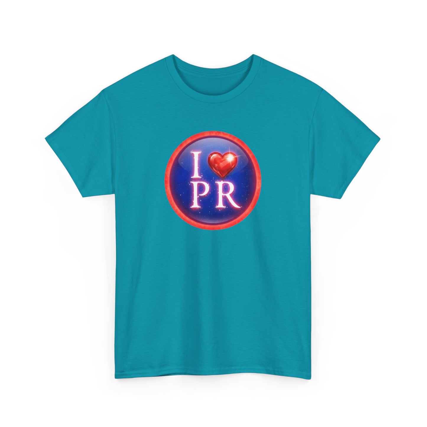 I Love PR, Unisex Heavy Cotton Tee