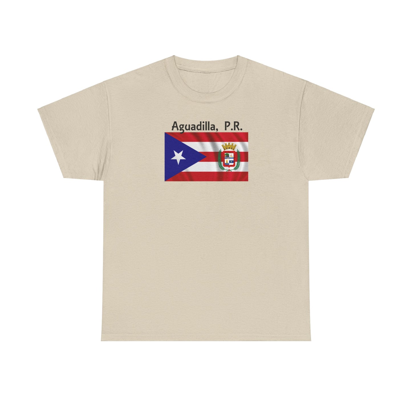 Aguadilla, Puerto Rico, Unisex Heavy Cotton Tee