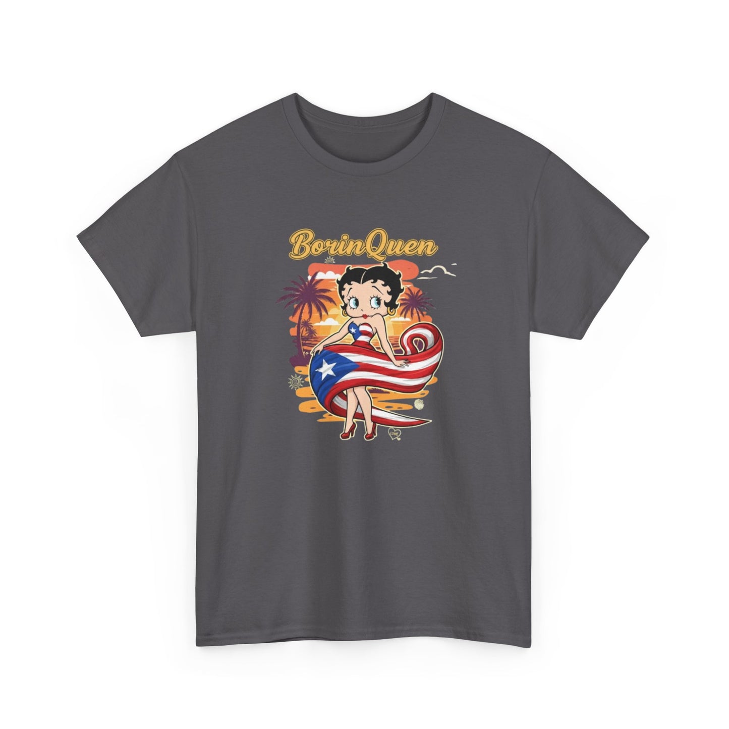 Borinquen Betty, Unisex Heavy Cotton Tee