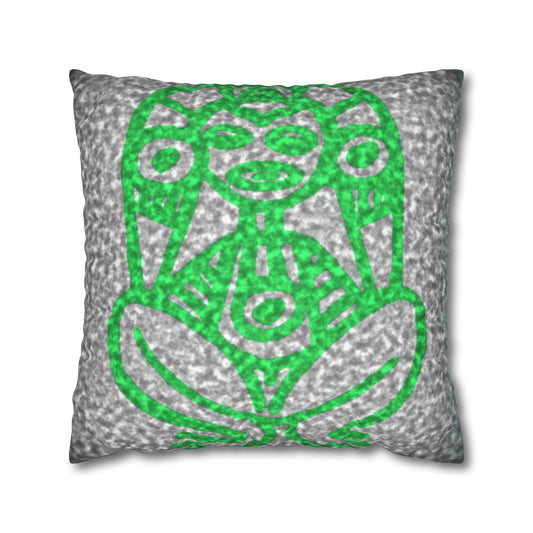 Taino Symbols 2 pillow cover, Spun Polyester Square Pillowcase