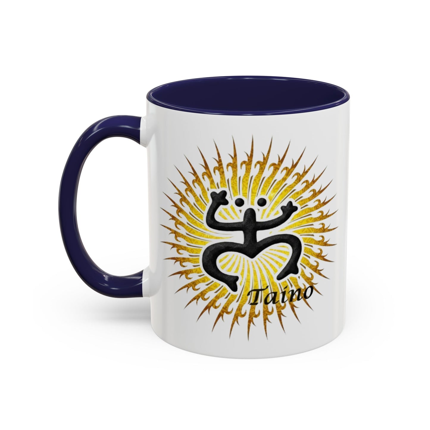 Taino Coqui Sun Colorful Accent Mugs, 11oz