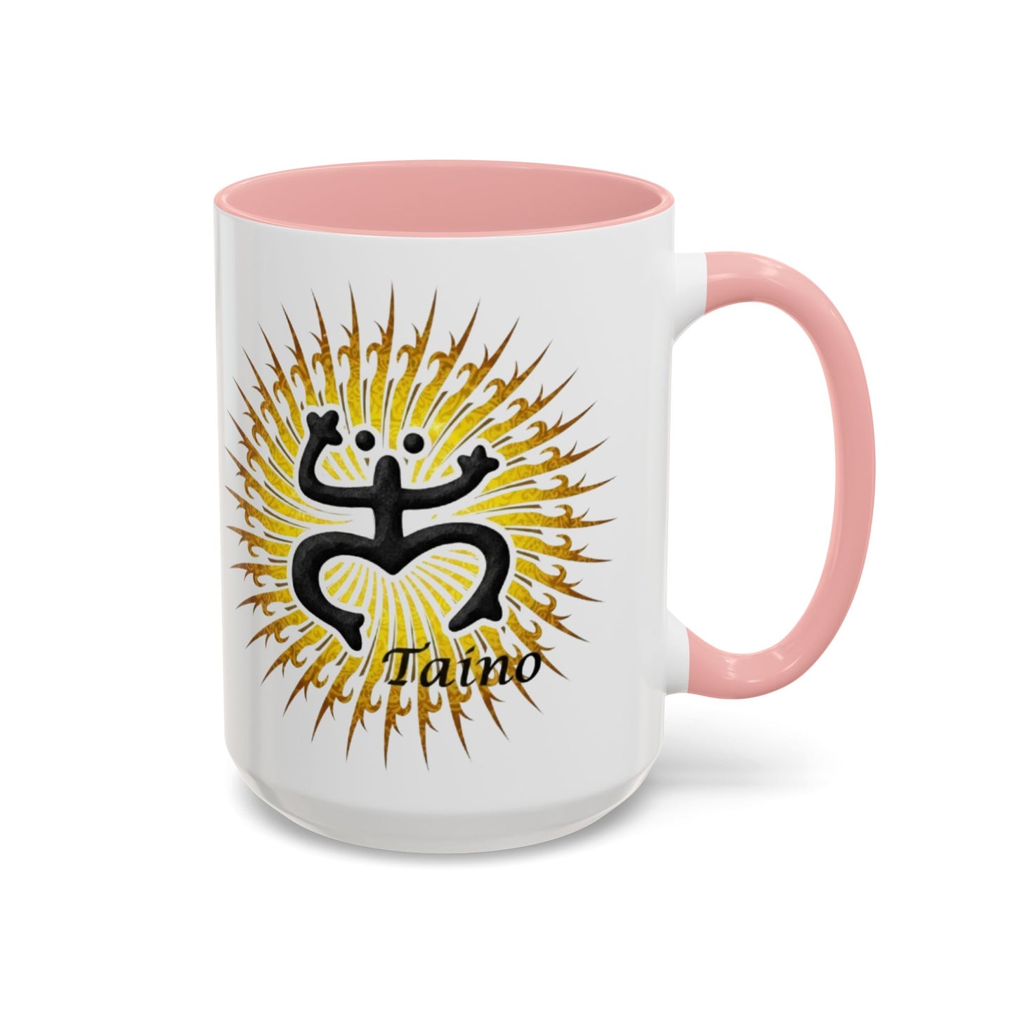 Taino Coqui Sun Colorful Accent Mugs, 11oz