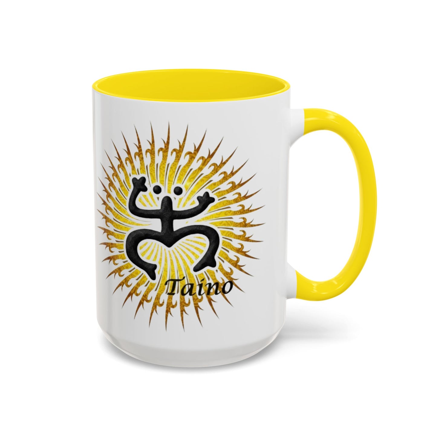 Taino Coqui Sun Colorful Accent Mugs, 11oz