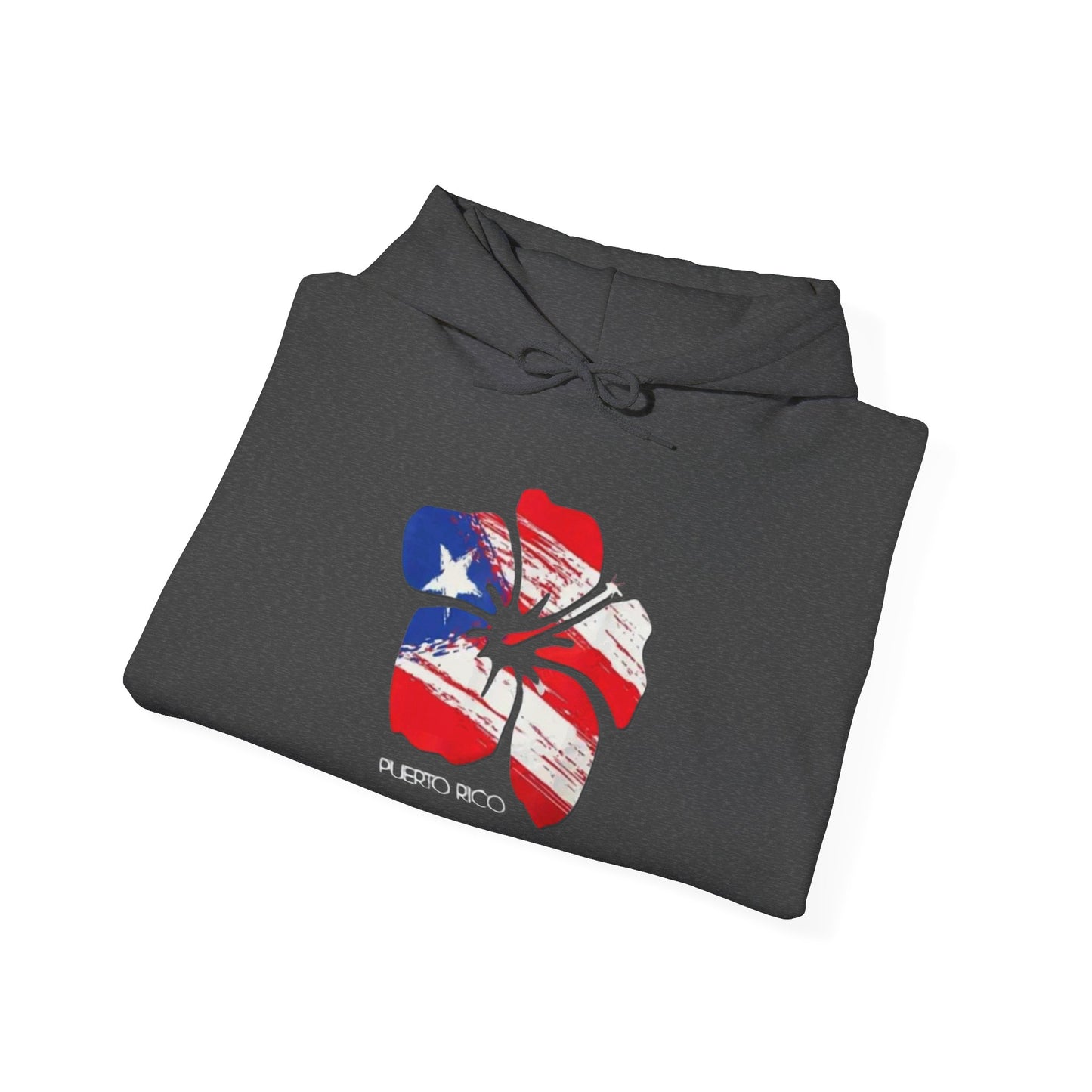 Puerto Rican Flower Unisex Hoodie, Cozy Sweatshirt, Casual Wear, Gifts for Adventures, Pride Apparel, Comfortable Streetwear