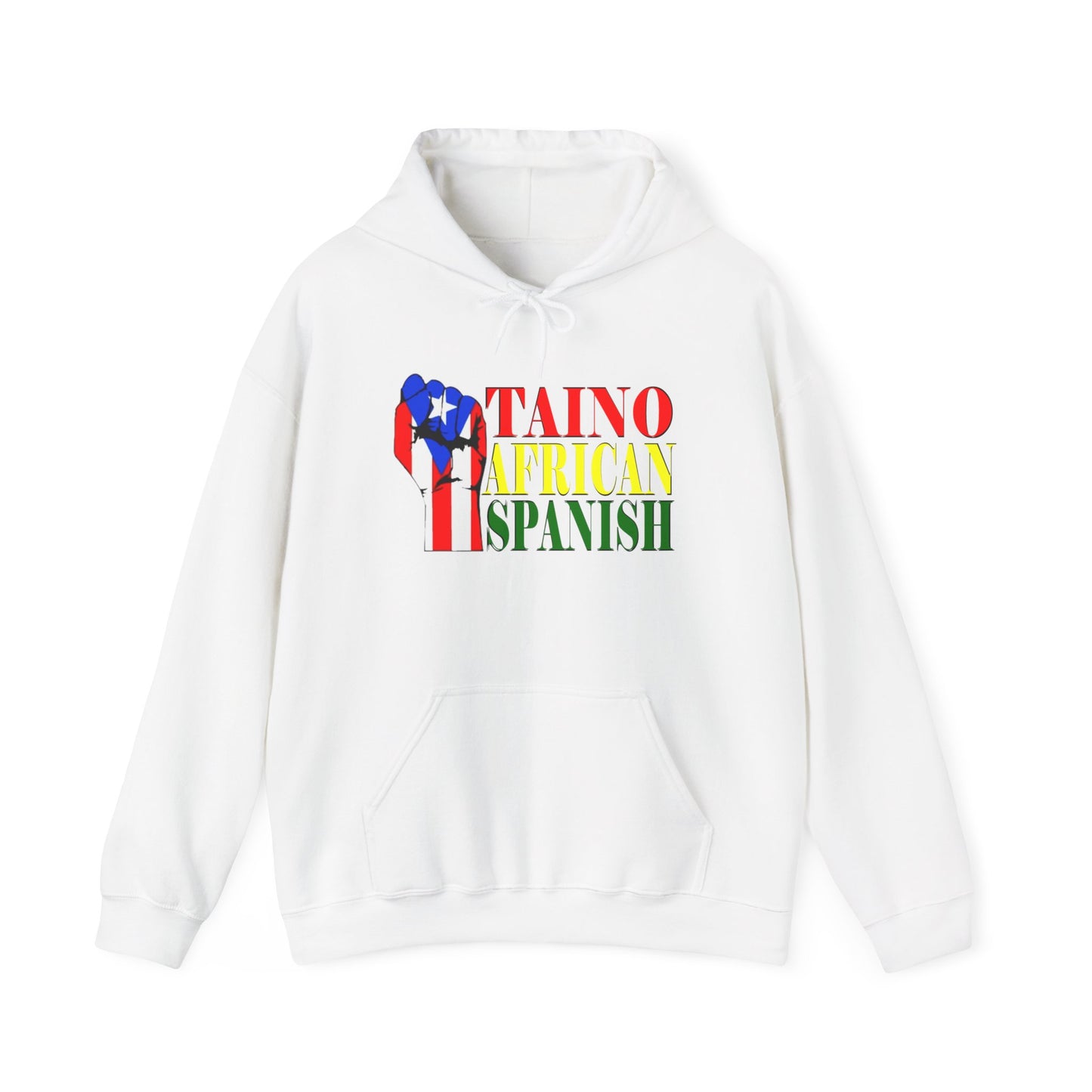 Taino African Spanish, Unisex Heavy Blend™ Hooded Sweatshirt