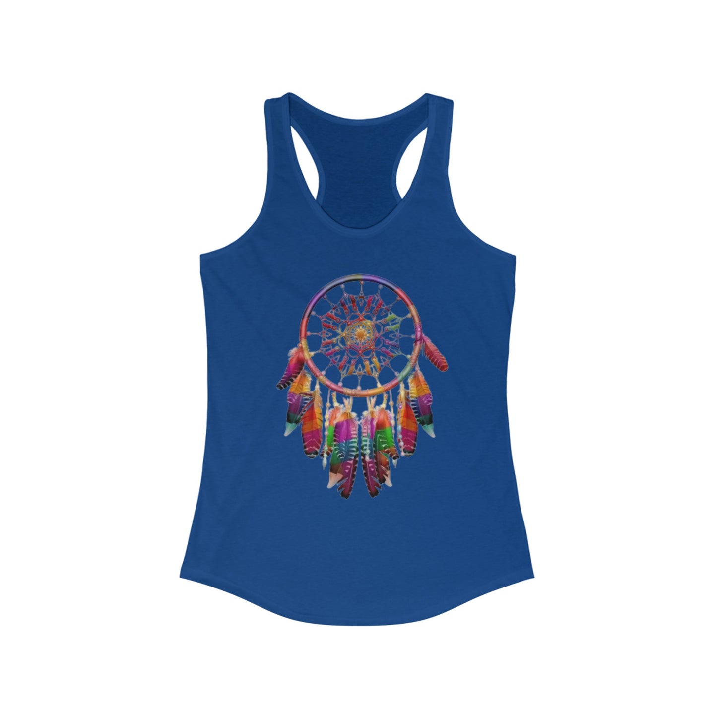 Colorful Dream Catcher, Women's Ideal Racerback Tank