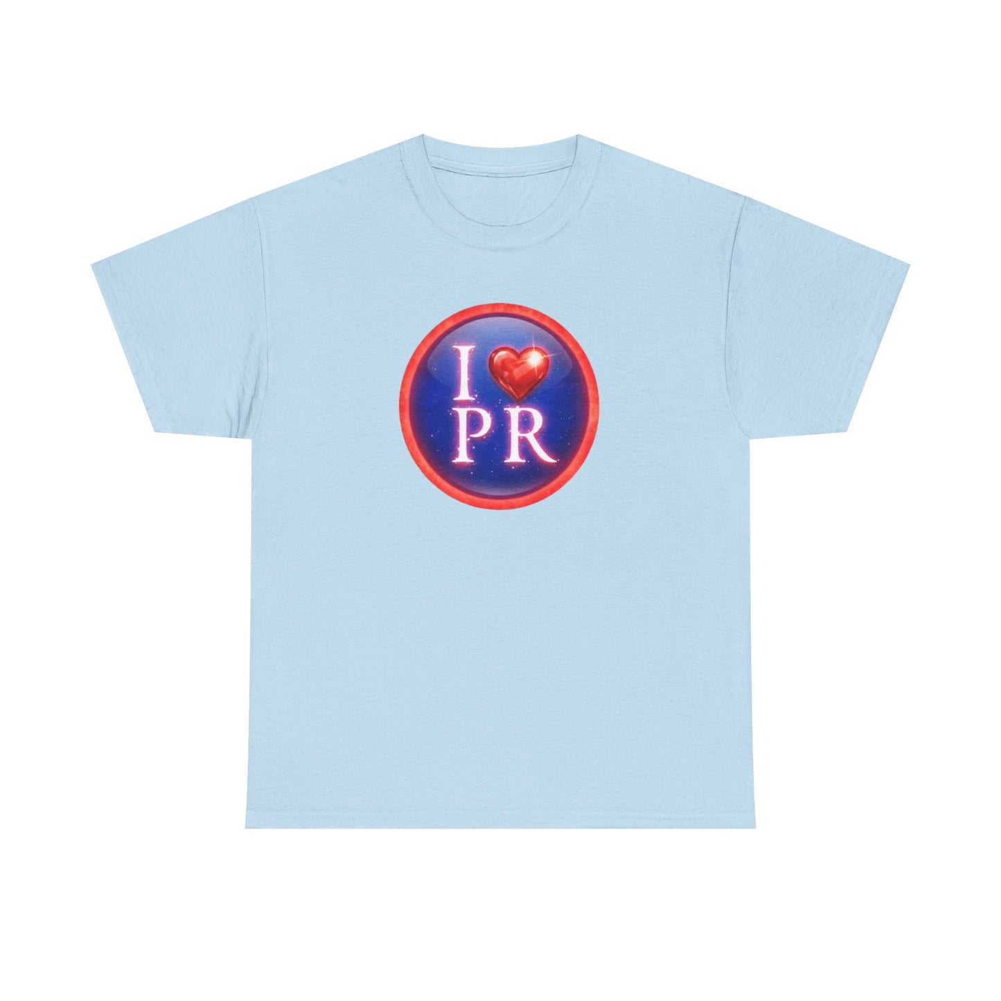 I Love PR, Unisex Heavy Cotton Tee