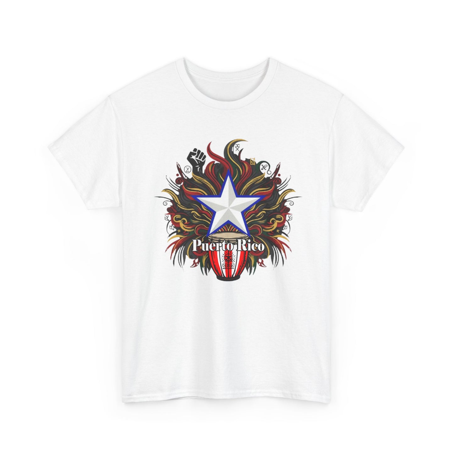 AfroRican Tee, Unisex Heavy Cotton Tee
