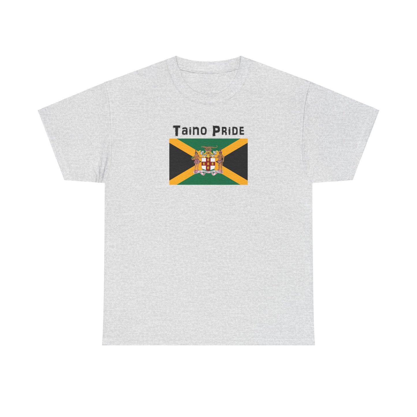 Jamaican Flag Taino Pride, Unisex Heavy Cotton Tee